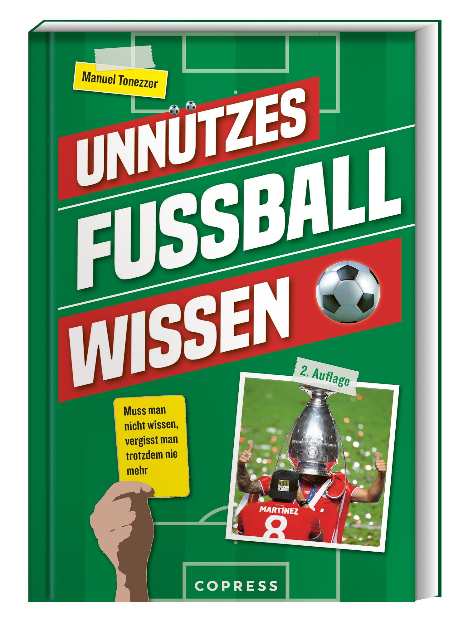 Vorderes Coverbild Unnützes Fußballwissen