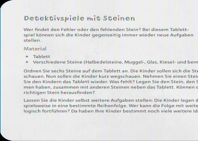 Beispielinhalt (Bild) Tolle Ideen für den Morgenkreis