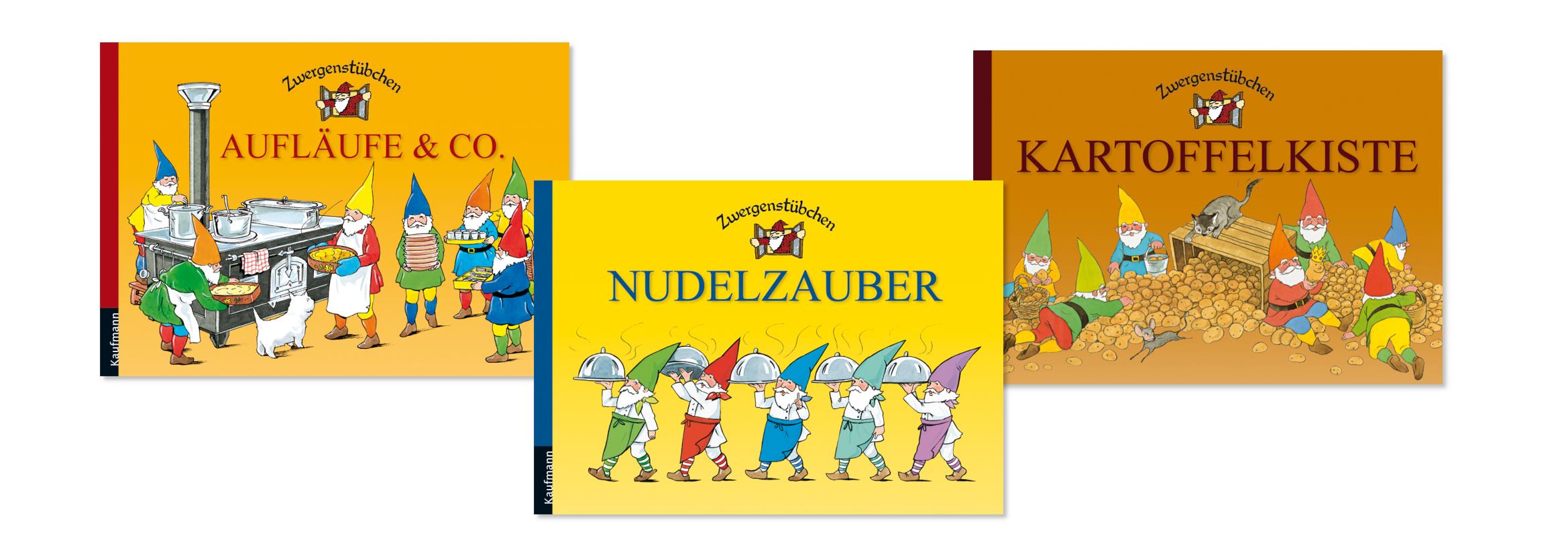 Beispielinhalt (Bild) Zwergenstübchen-Schuber - Kochzauber
