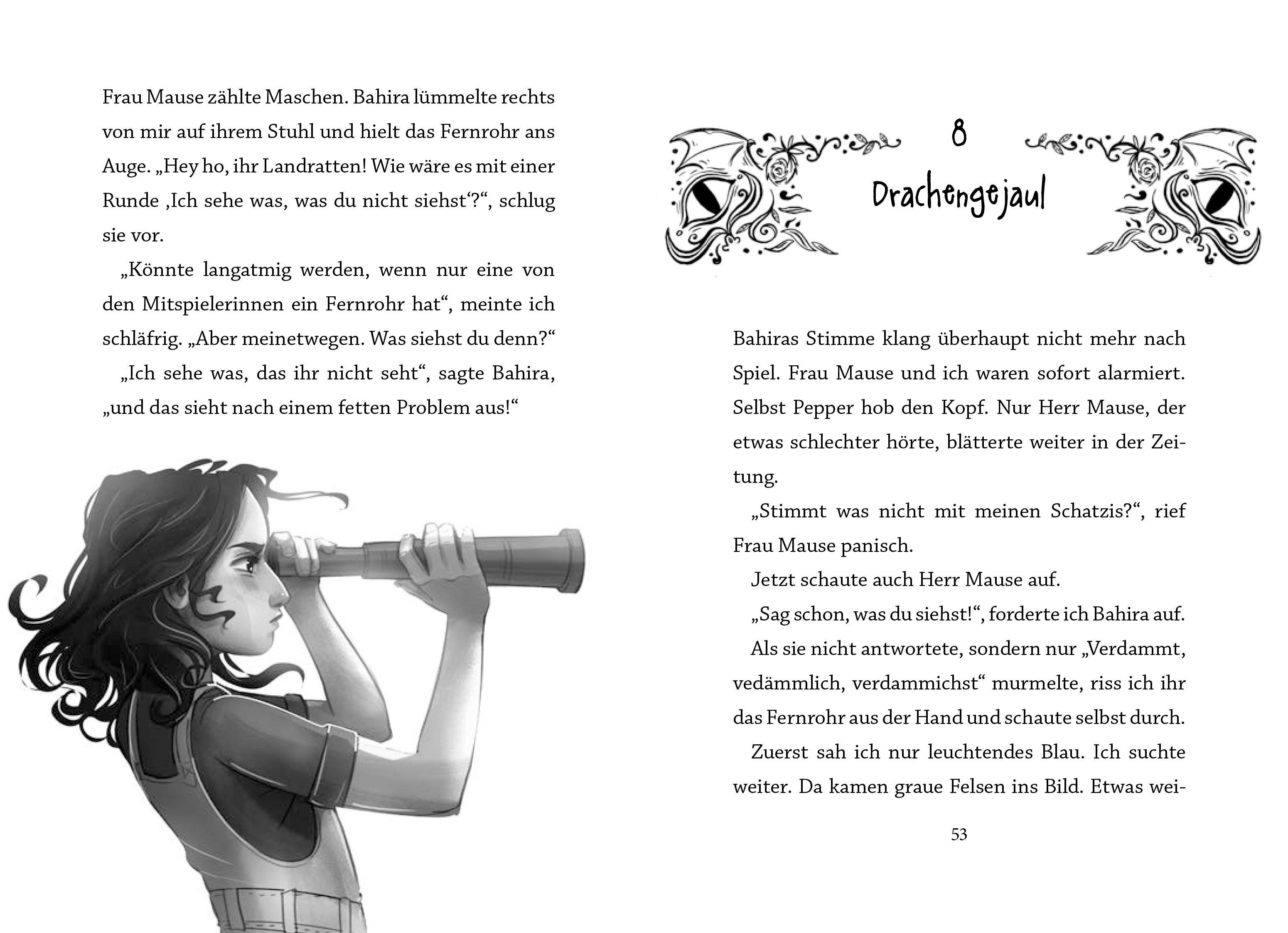 Beispielinhalt (Bild) Klau niemals einen Drachen (Band 3)