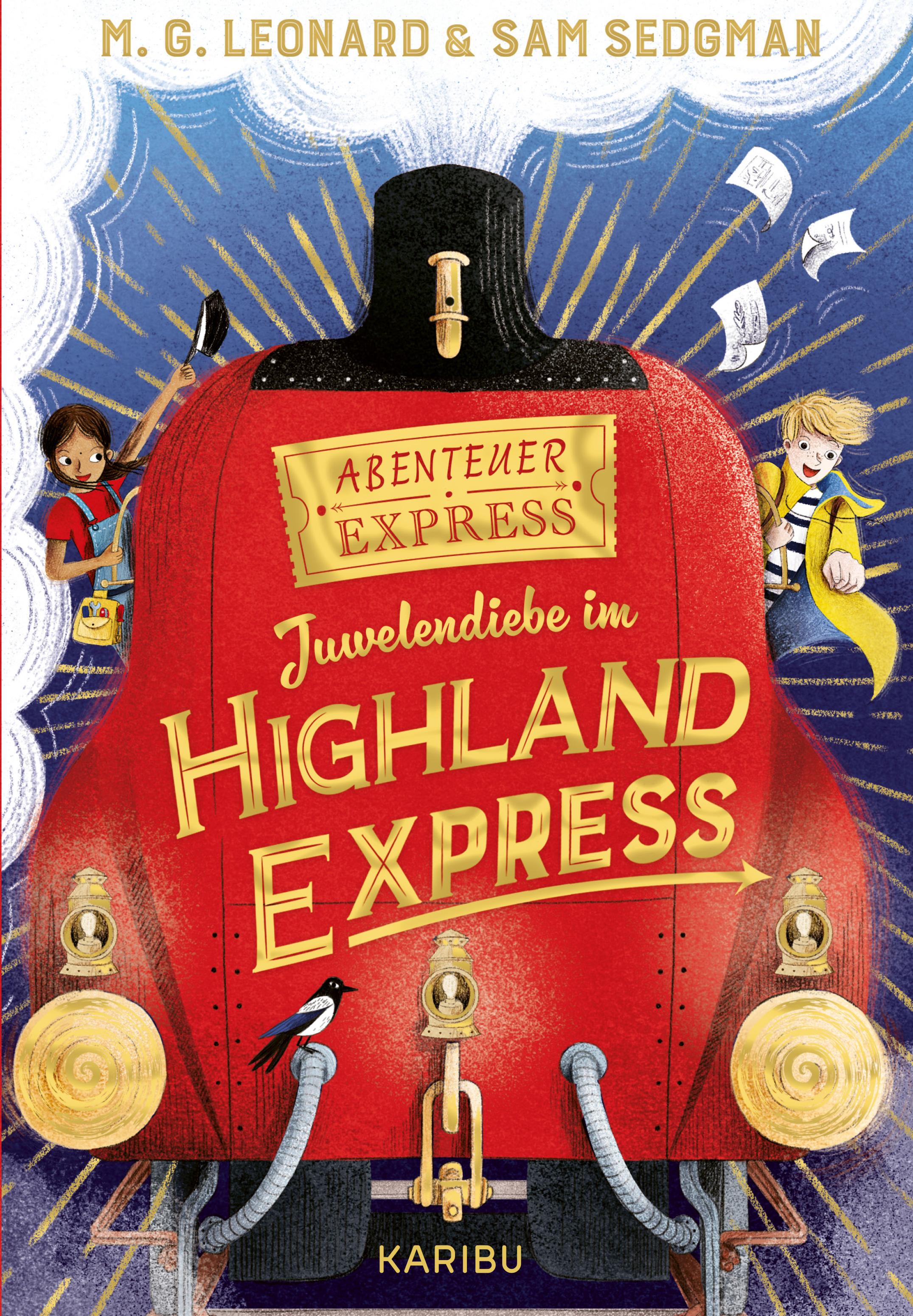 Vorderes Coverbild Abenteuer-Express (Band 1) - Juwelendiebe im Highland Express