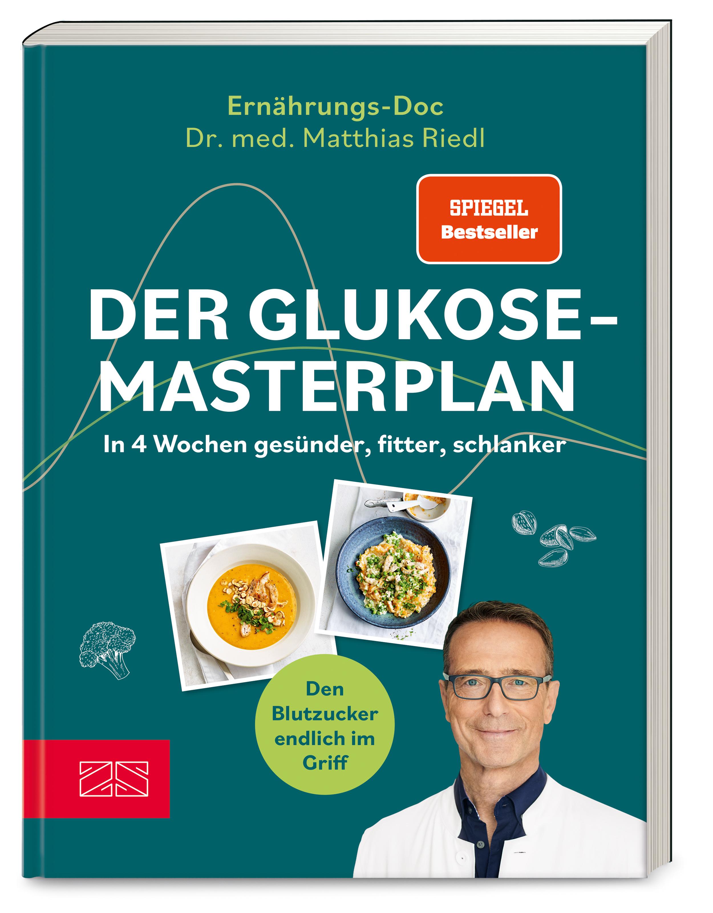 Vorderes Coverbild Der Glukose-Masterplan