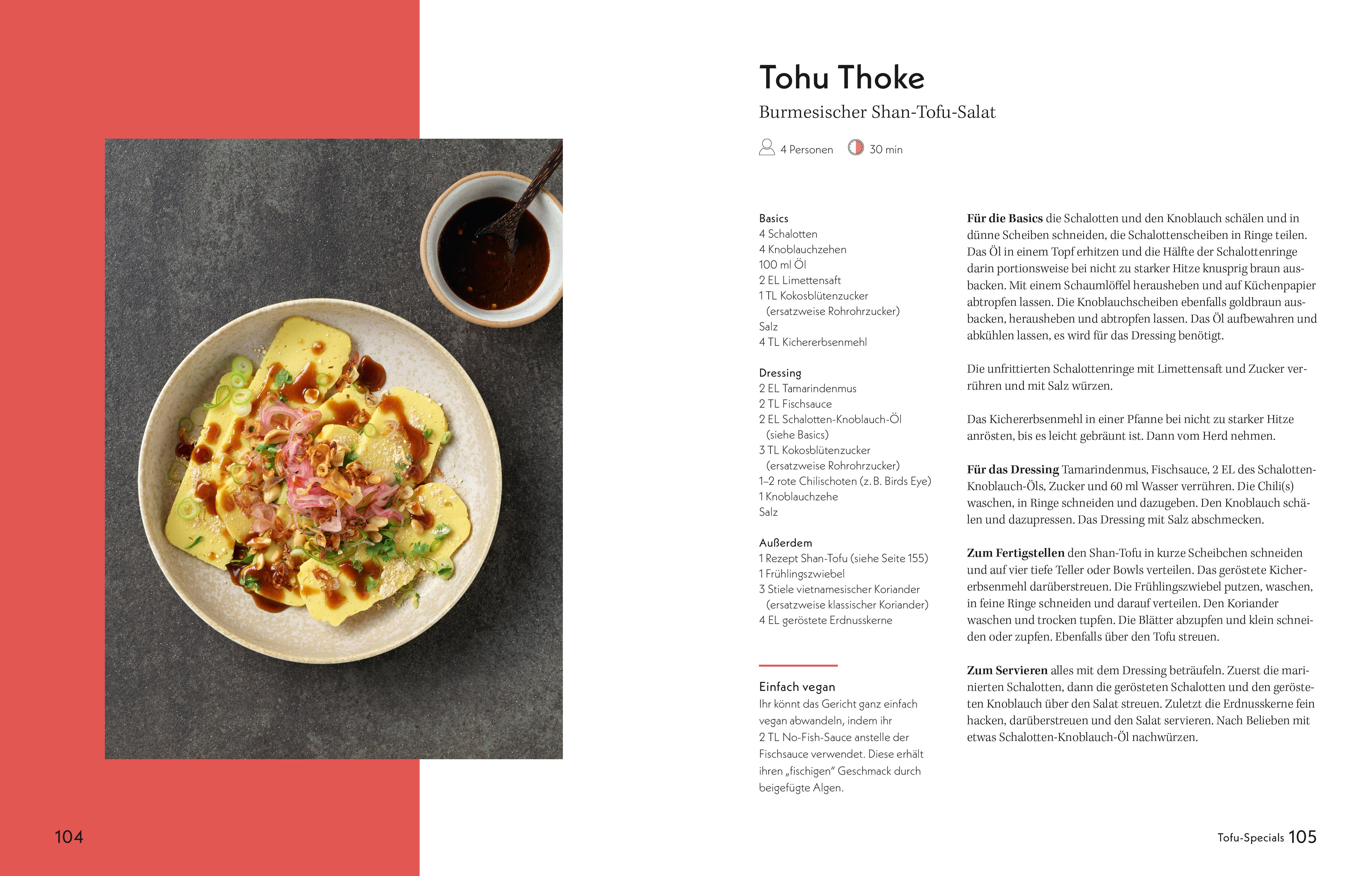 Beispielinhalt (Bild) Tasty Tofu und Tempeh