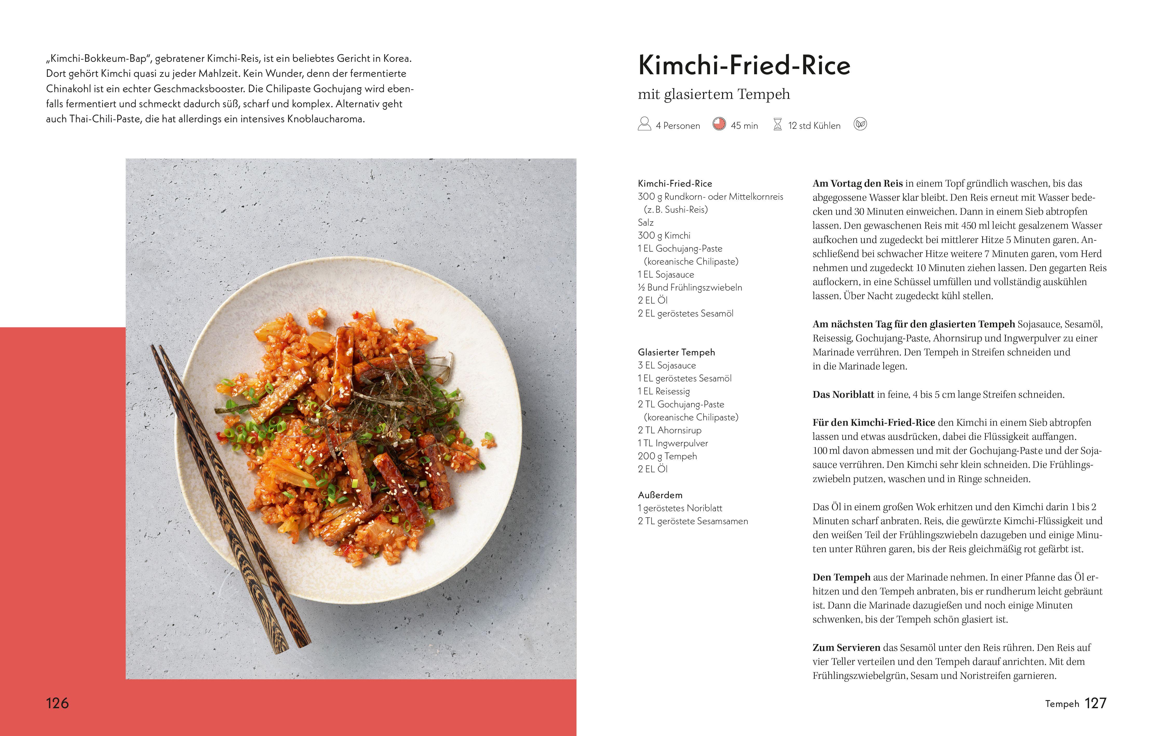 Beispielinhalt (Bild) Tasty Tofu und Tempeh