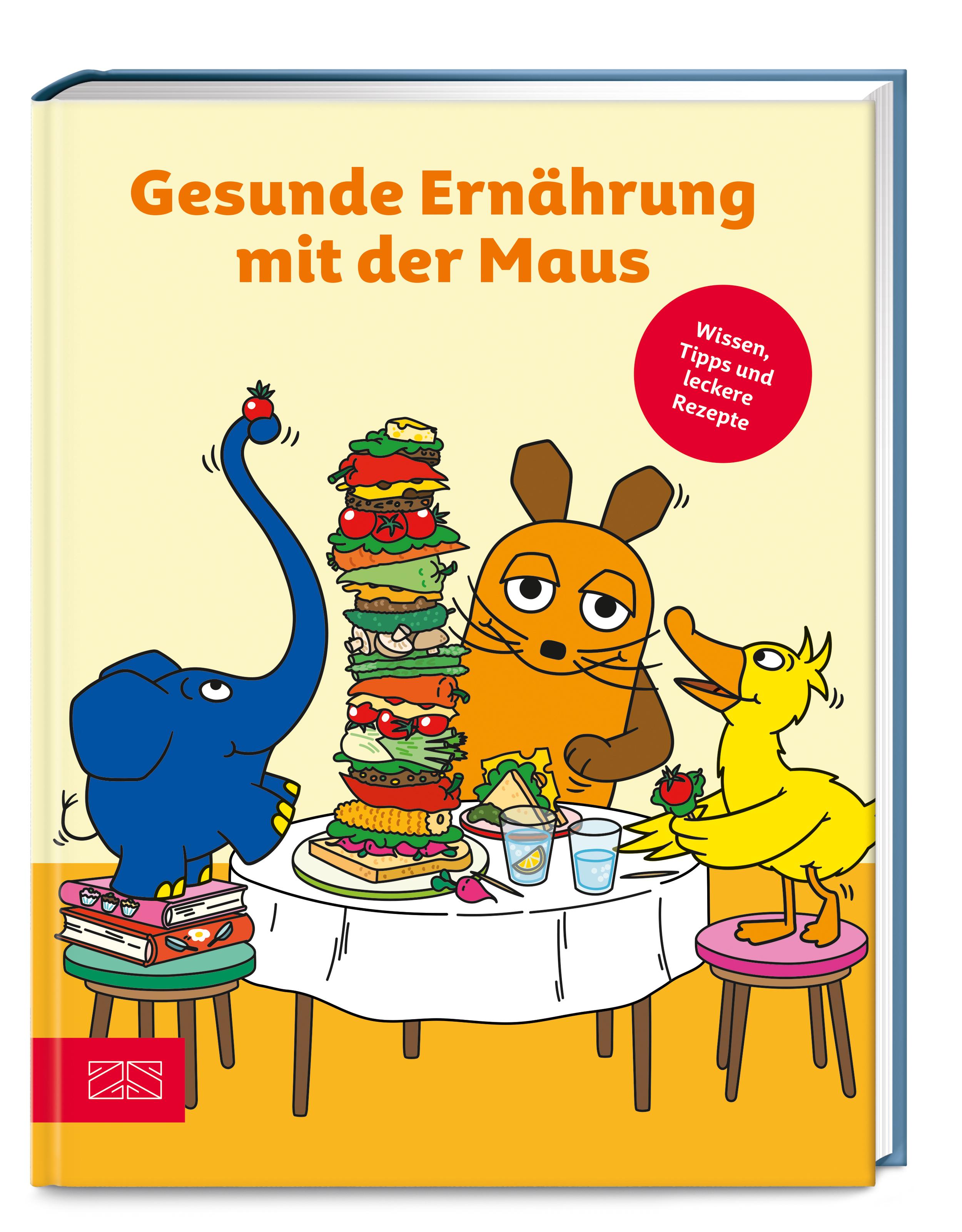 Vorderes Coverbild Gesunde Ernährung mit der Maus