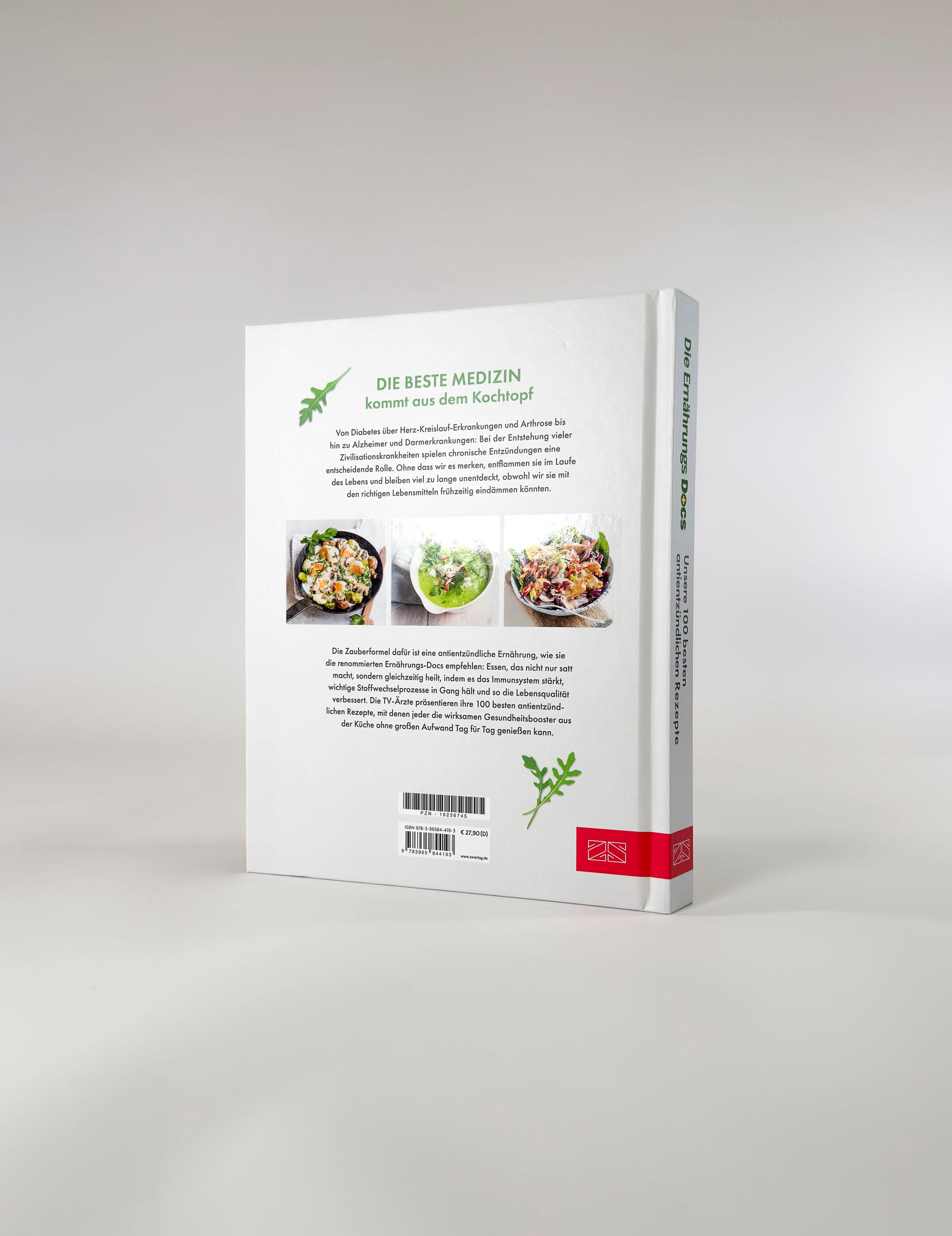 Beispielinhalt (Bild) Die Ernährungs-Docs - Unsere 100 besten antientzündlichen Rezepte