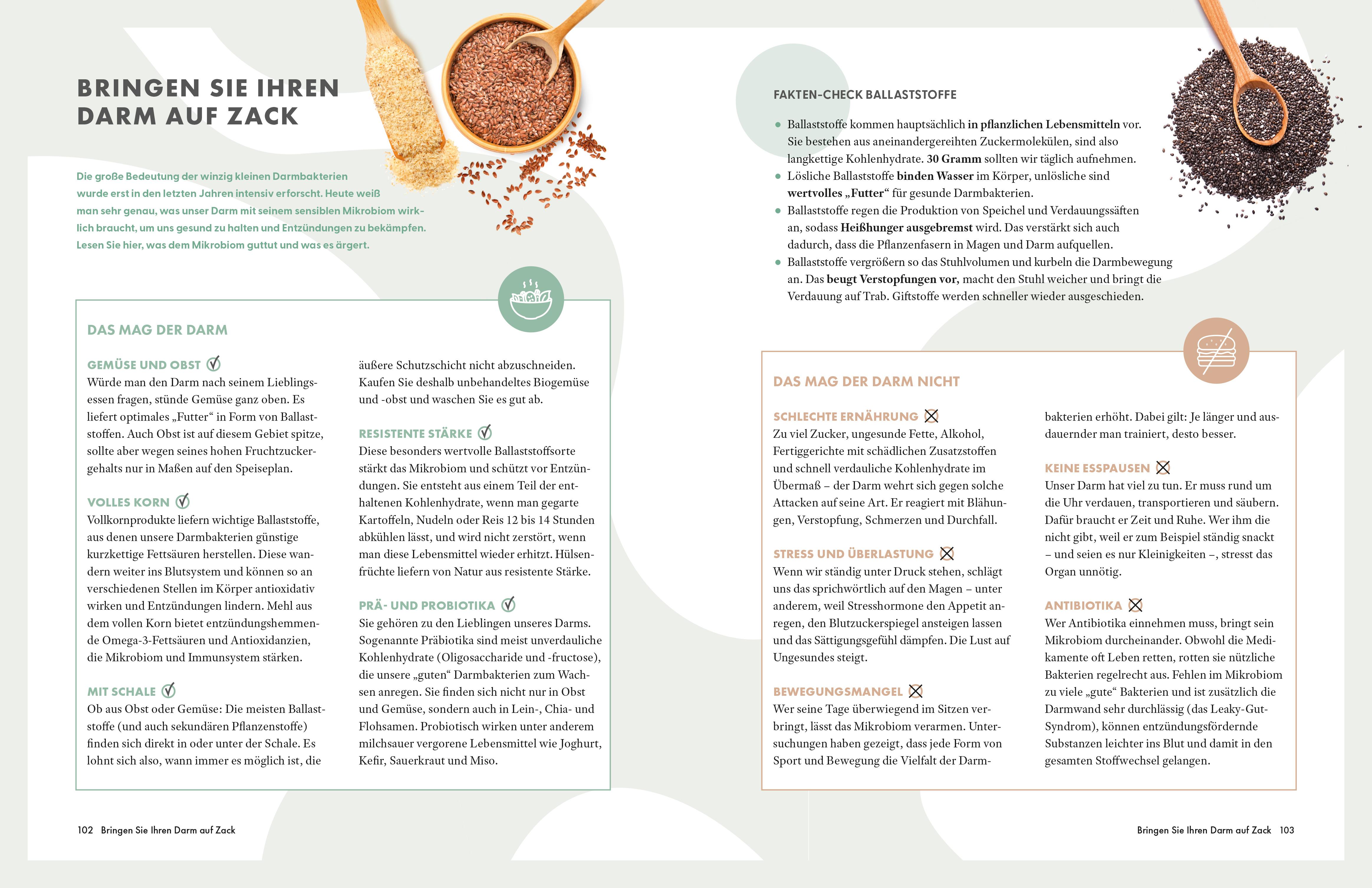 Beispielinhalt (Bild) Die Ernährungs-Docs - Unsere 100 besten antientzündlichen Rezepte