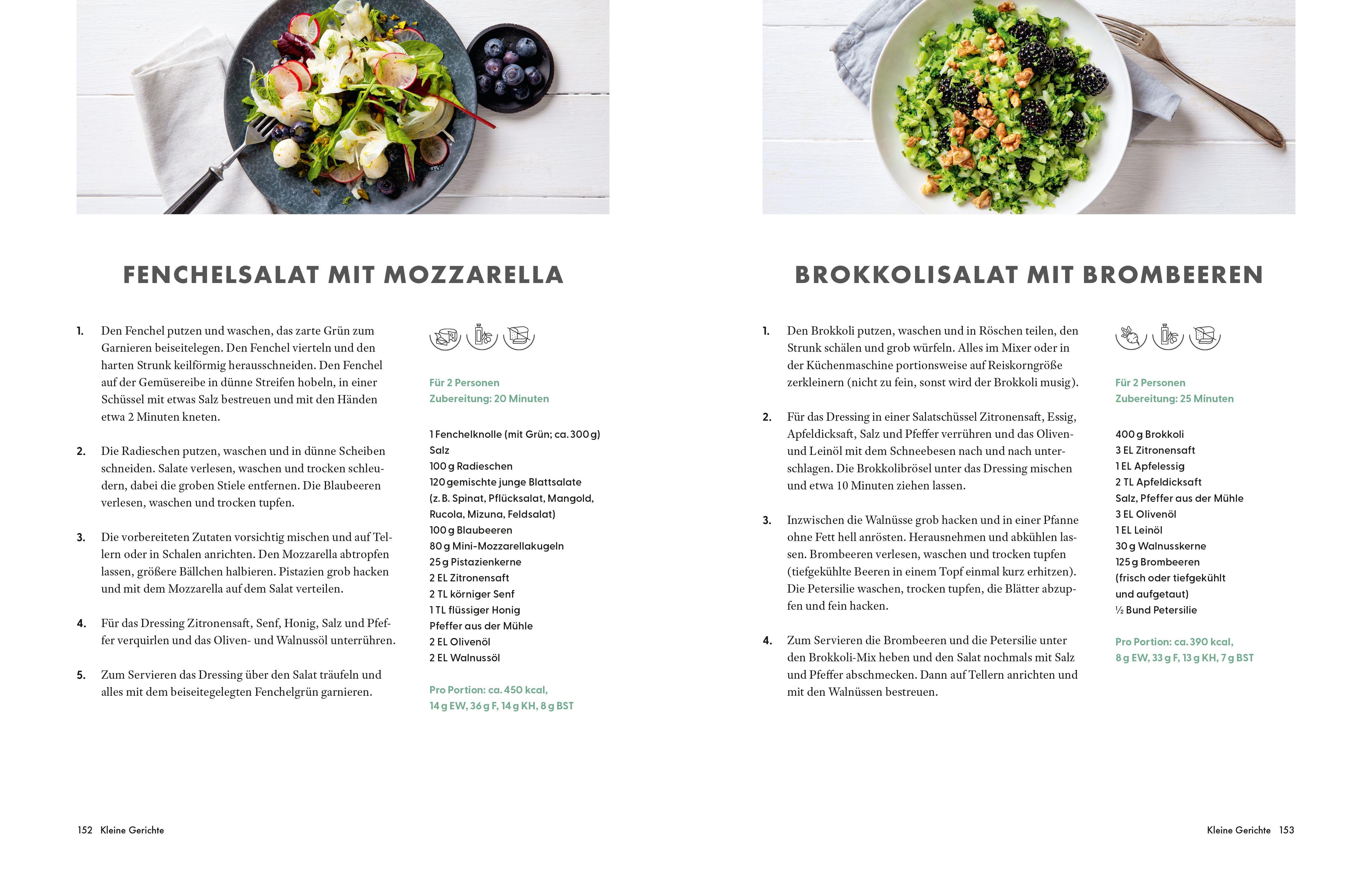 Beispielinhalt (Bild) Die Ernährungs-Docs - Unsere 100 besten antientzündlichen Rezepte