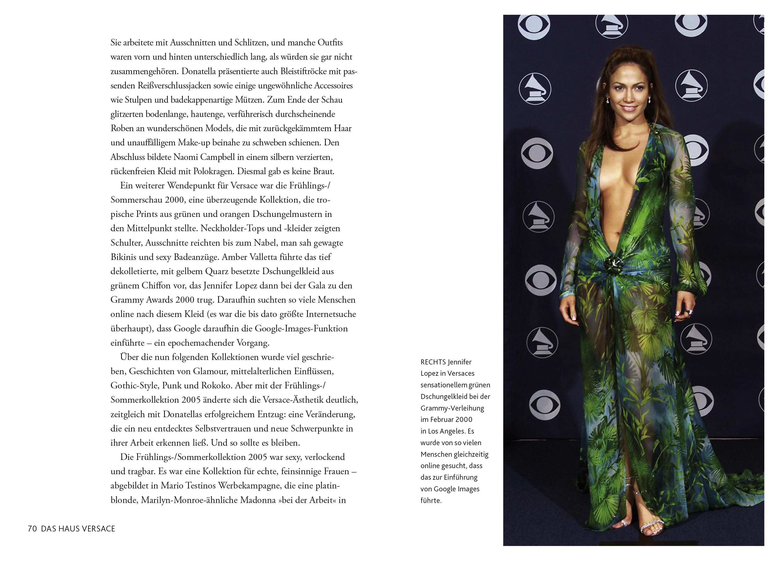 Beispielinhalt (Bild) Little Book of Versace