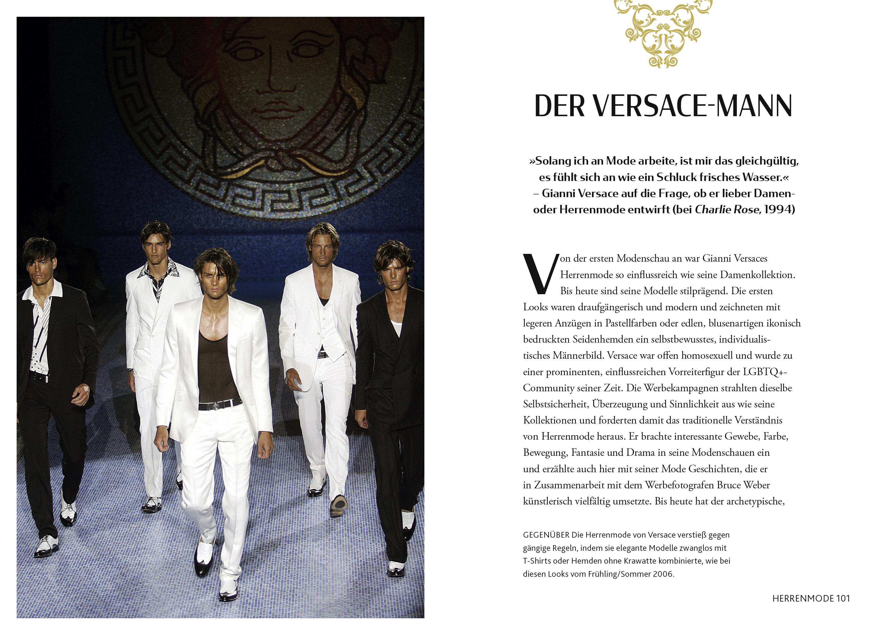 Beispielinhalt (Bild) Little Book of Versace