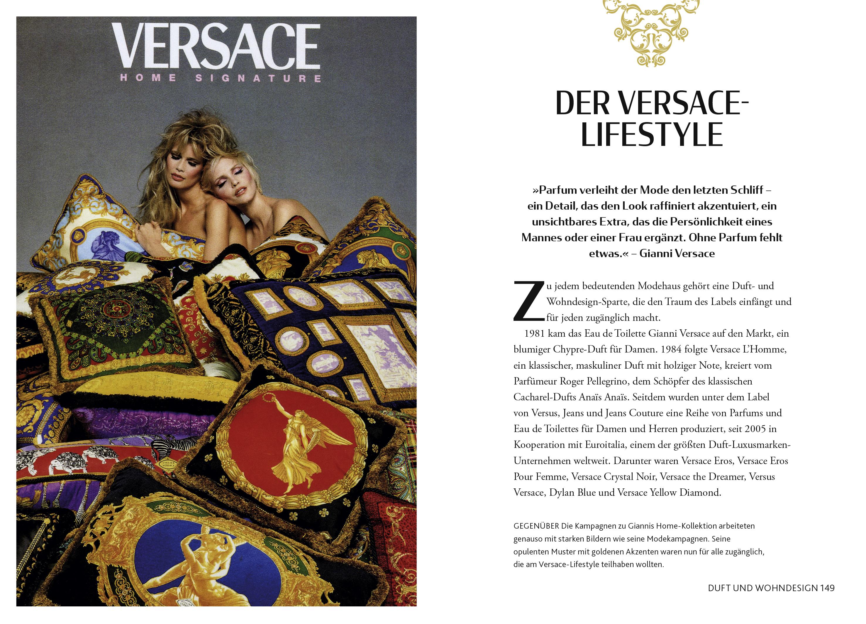 Beispielinhalt (Bild) Little Book of Versace