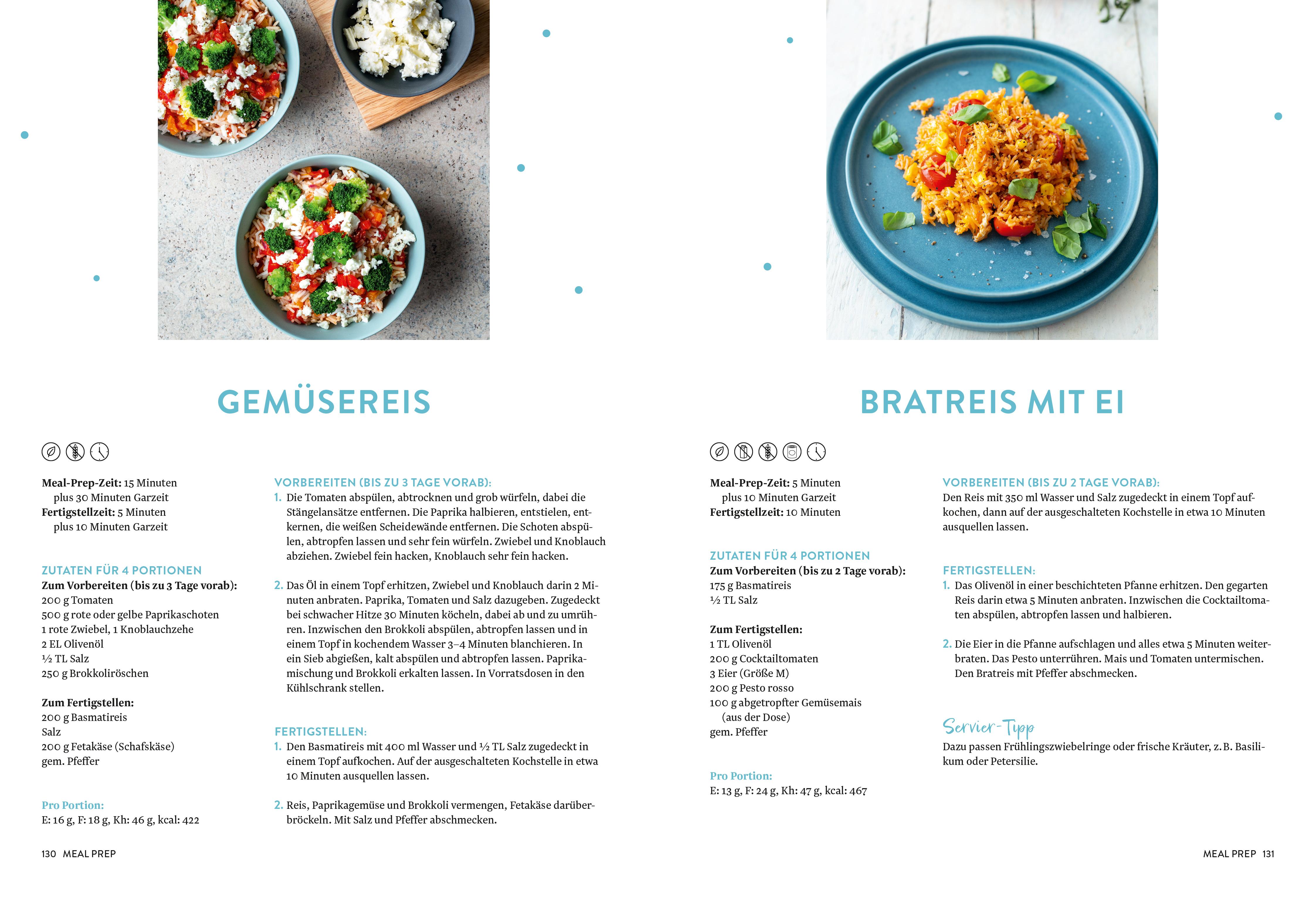 Beispielinhalt (Bild) Unser Familienkochbuch