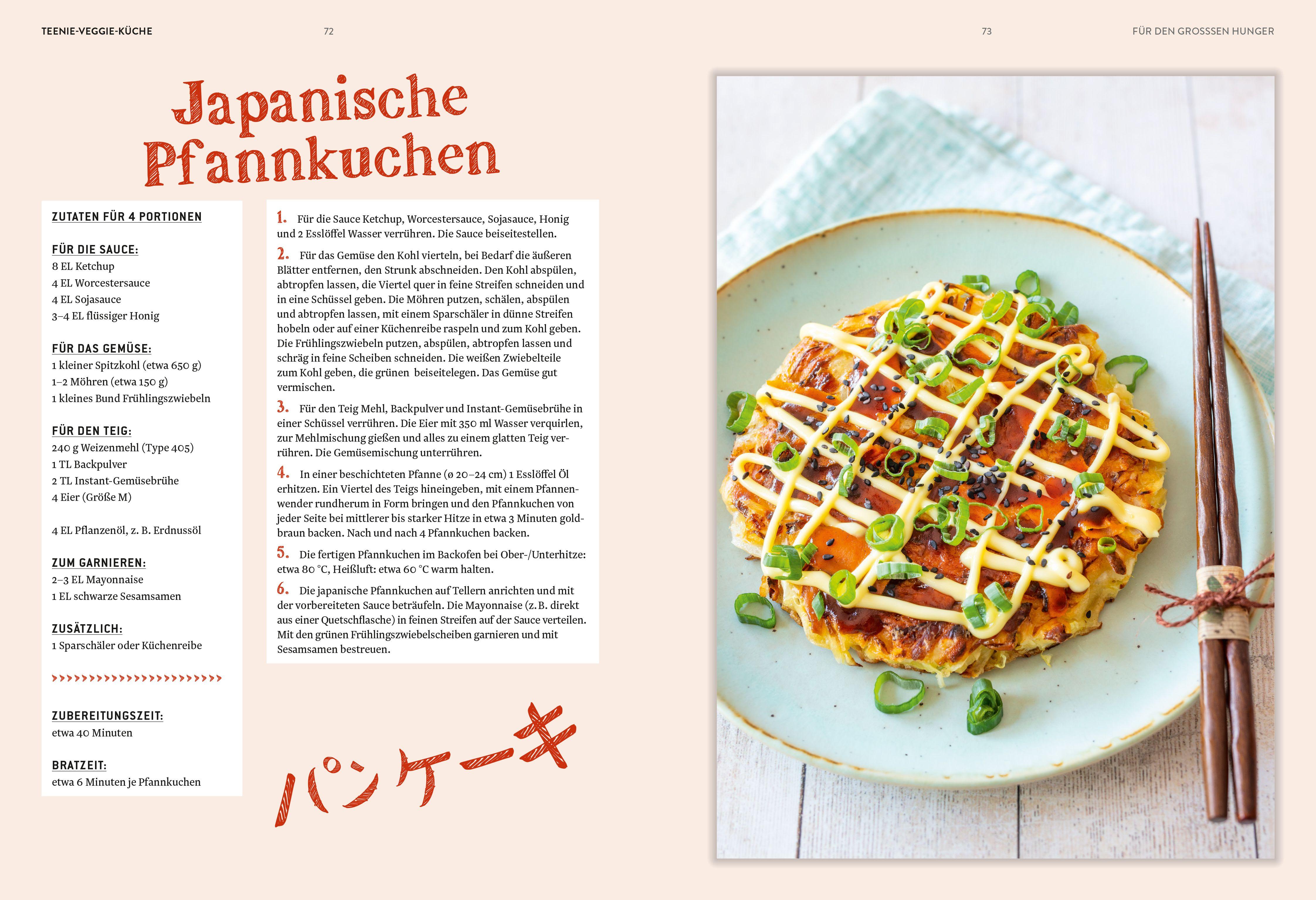 Beispielinhalt (Bild) Teenie Veggie-Küche