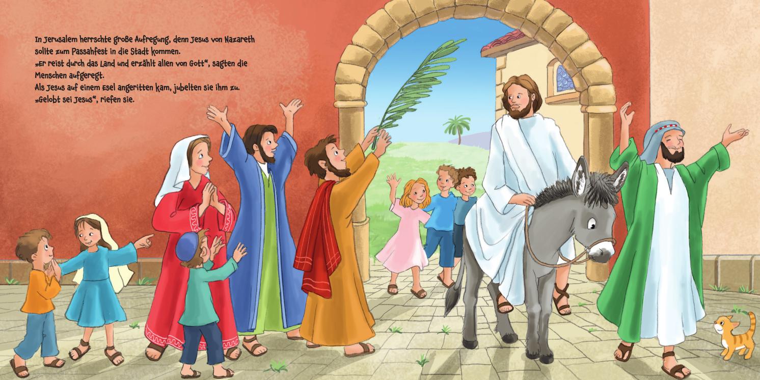 Beispielinhalt (Bild) Die Ostergeschichte