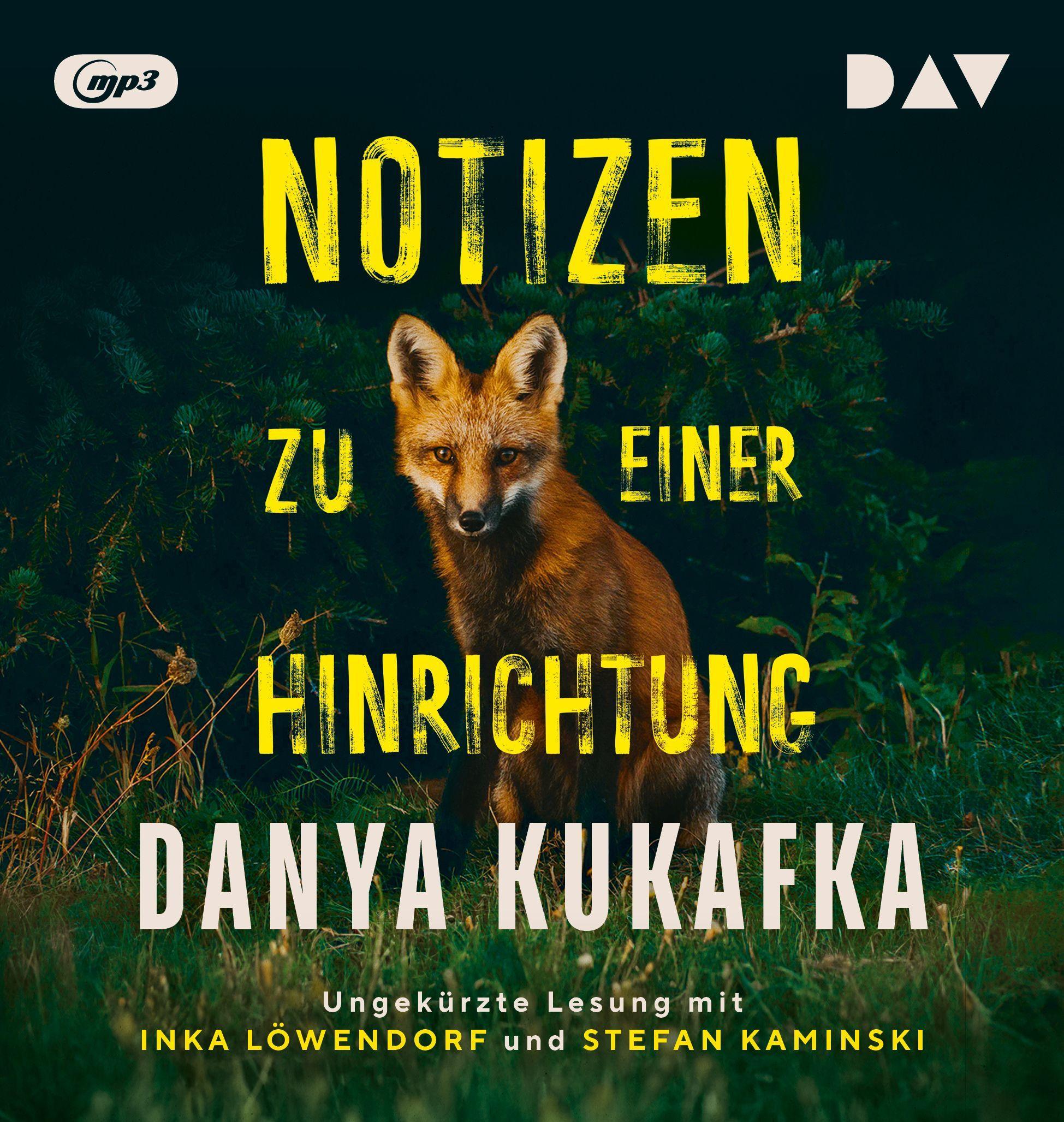 Vorderes Coverbild Notizen zu einer Hinrichtung
