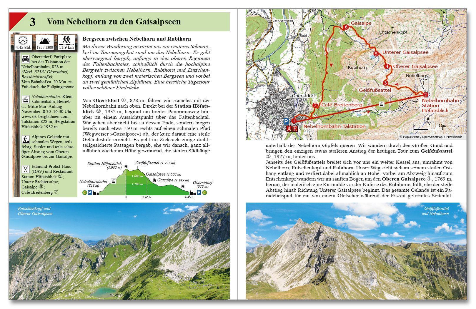 Beispielinhalt (Bild) Lieblings-Wanderungen rund um Oberstdorf