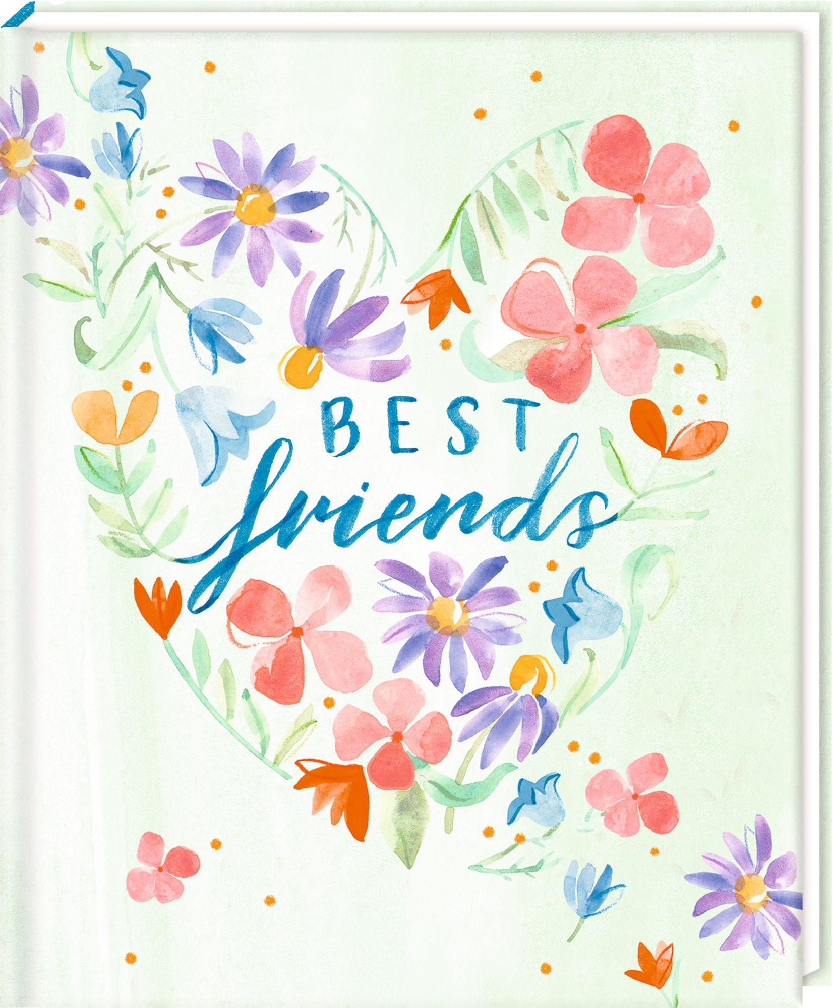Vorderes Coverbild Freundebuch - Best friends