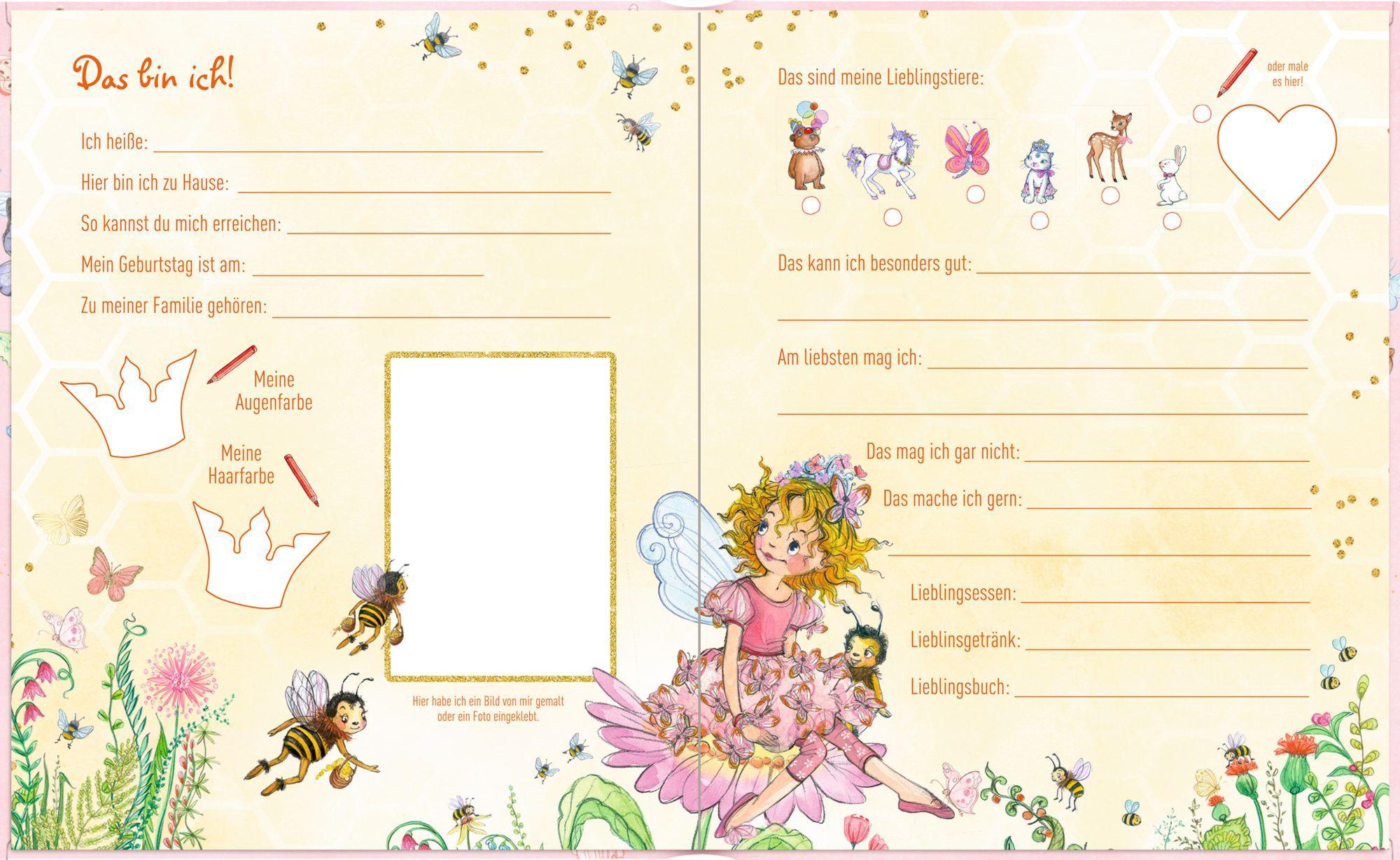 Beispielinhalt (Bild) Freundebuch - Meine Freundinnen und Freunde