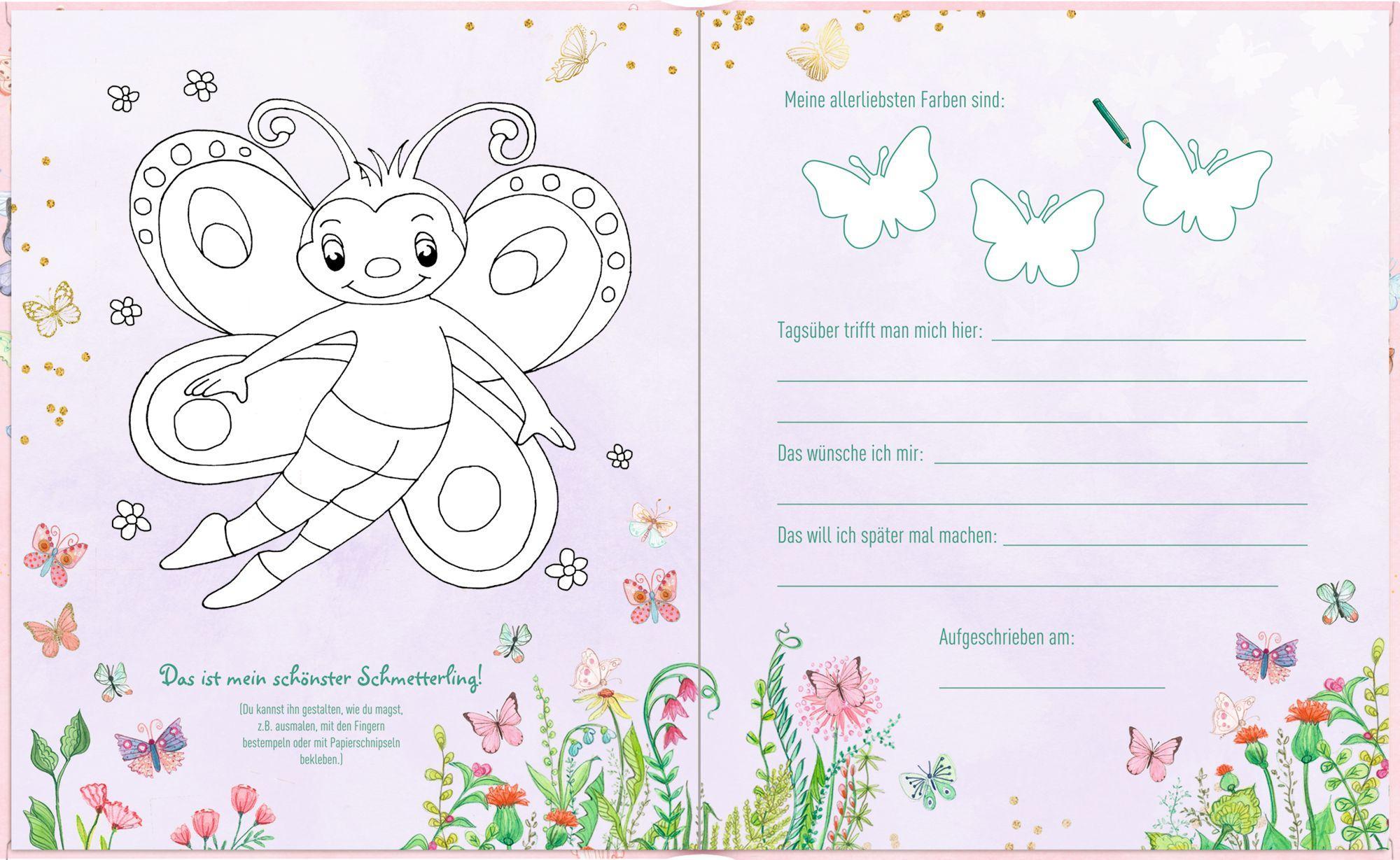 Beispielinhalt (Bild) Freundebuch - Meine Freundinnen und Freunde