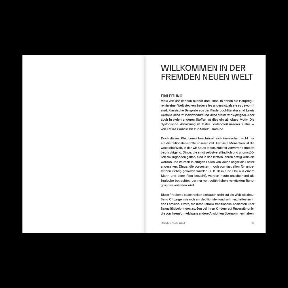 Beispielinhalt (Bild) Fremde neue Welt