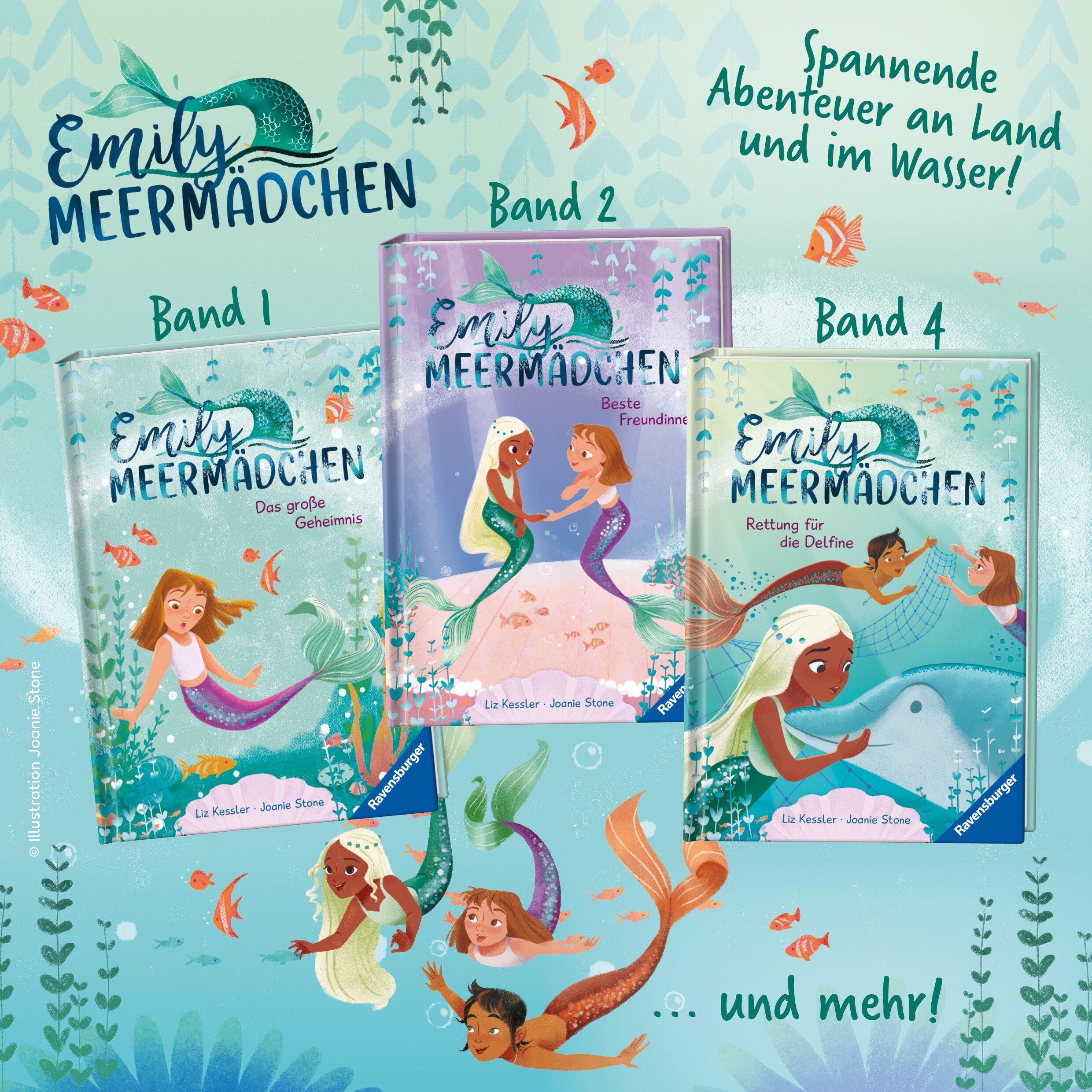 Beispielinhalt (Bild) Emily Meermädchen, Band 4 - Rettung für die Delfine