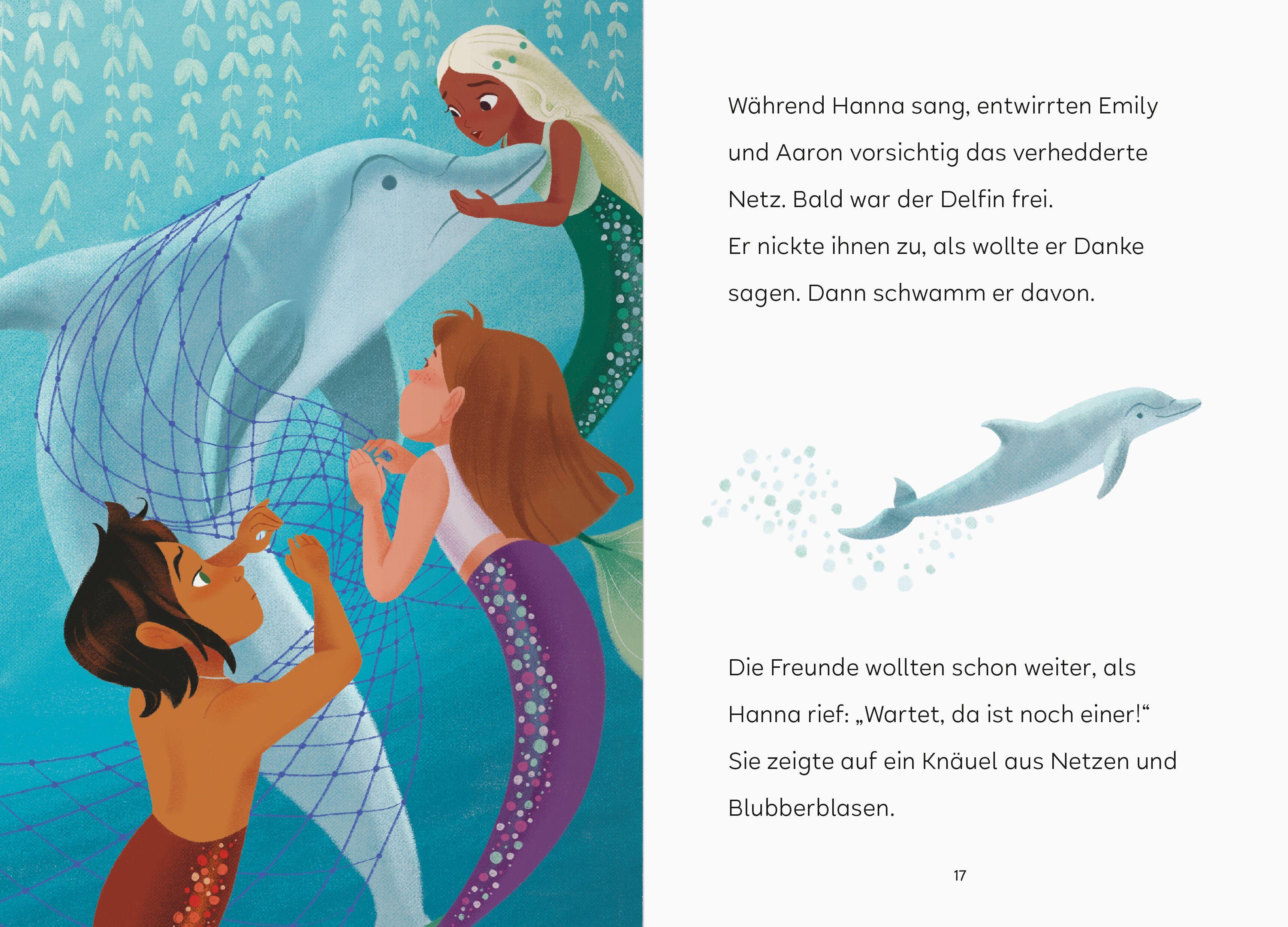 Beispielinhalt (Bild) Emily Meermädchen, Band 4 - Rettung für die Delfine