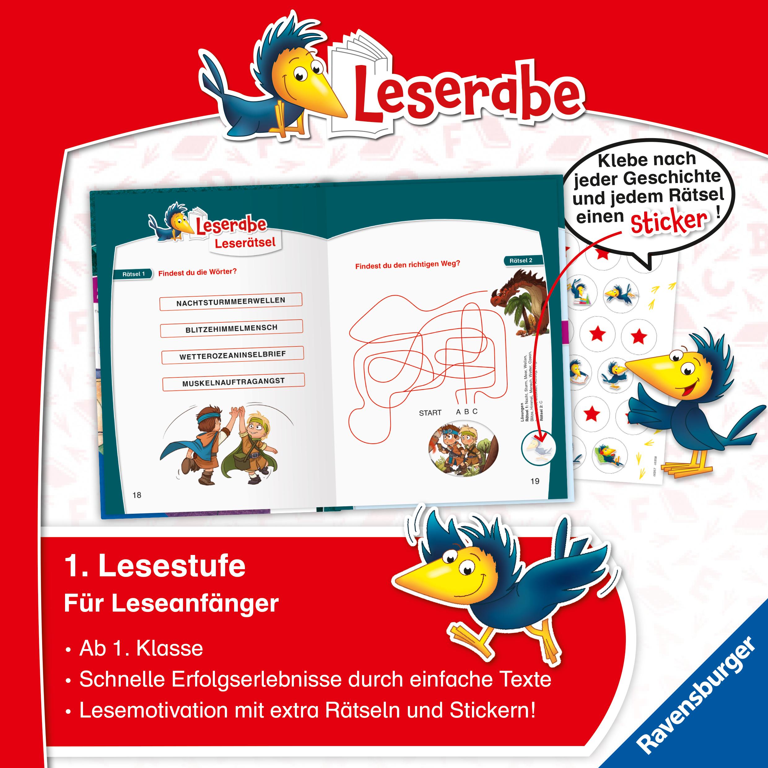 Beispielinhalt (Bild) Leserabe Sonderausgaben - Abenteuergeschichten zum Lesenlernen