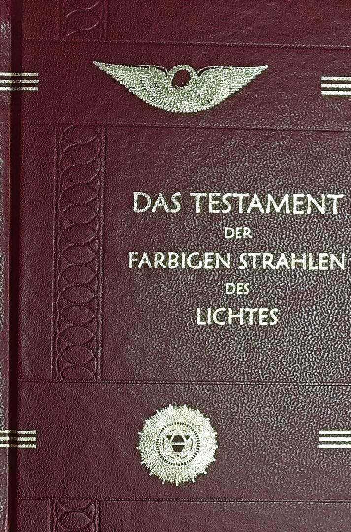 Vorderes Coverbild Das Testament der Farbigen Strahlen des Lichtes