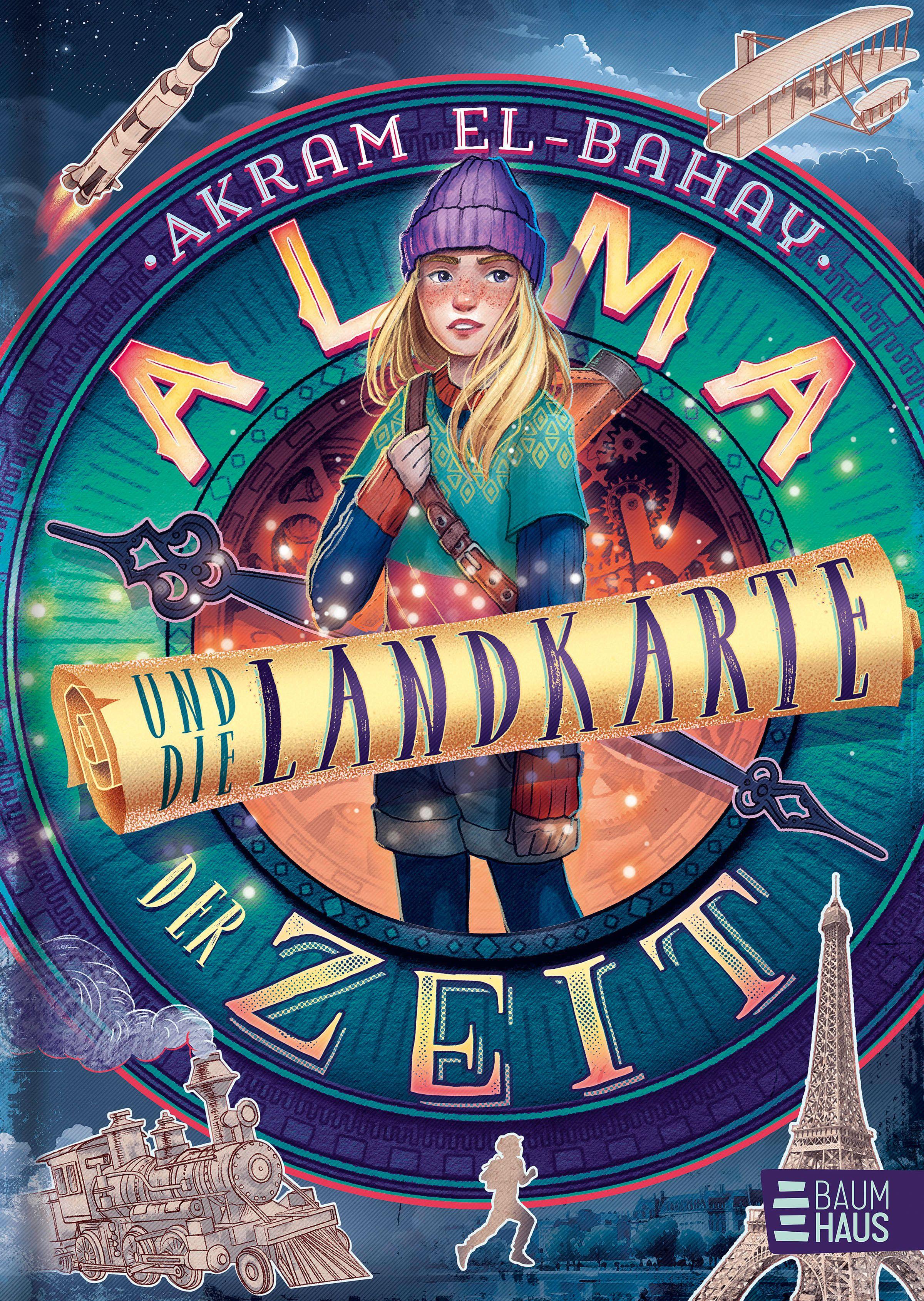 Vorderes Coverbild Alma und die Landkarte der Zeit