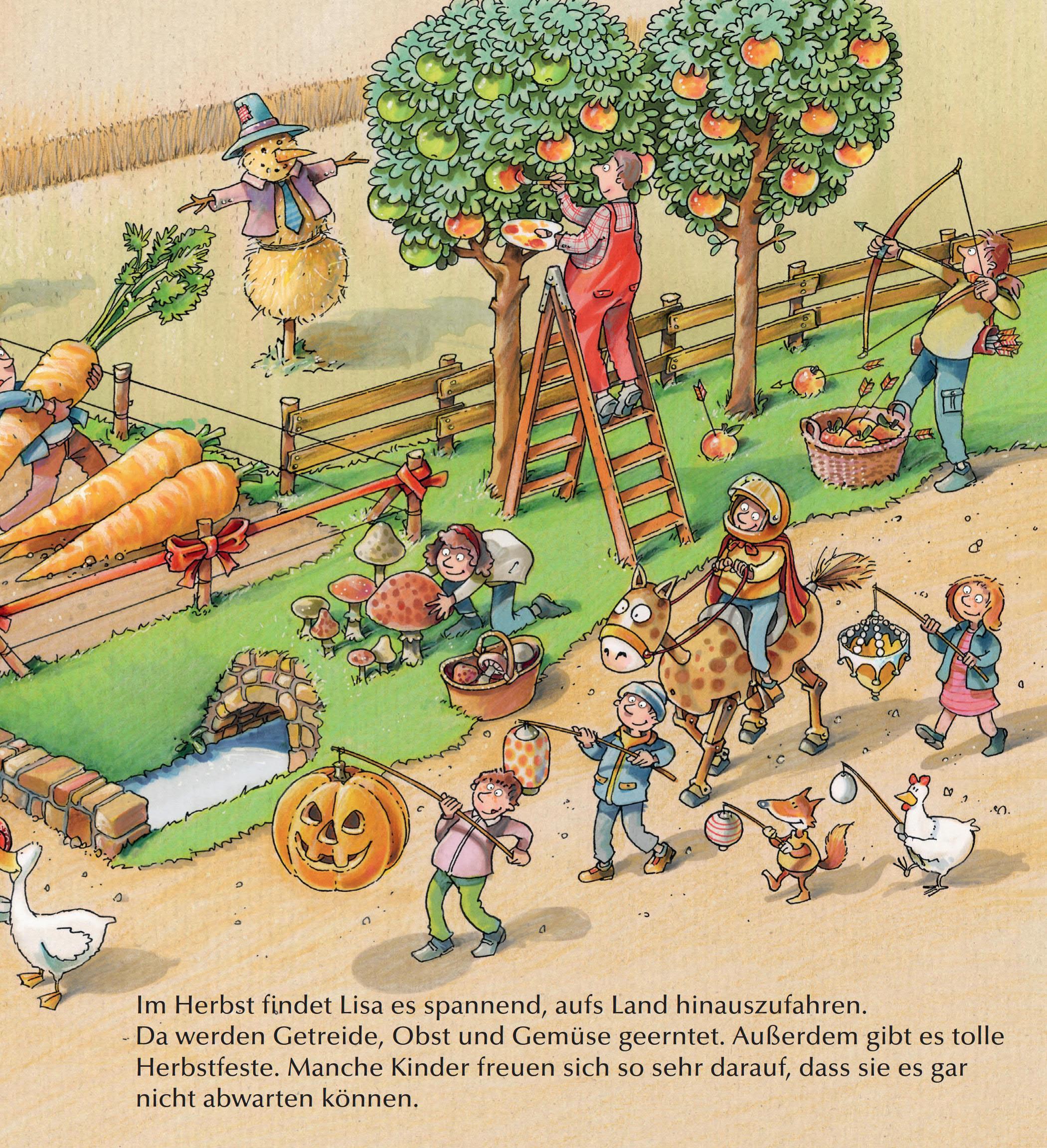 Beispielinhalt (Bild) Was ist denn das für eine Jahreszeit?