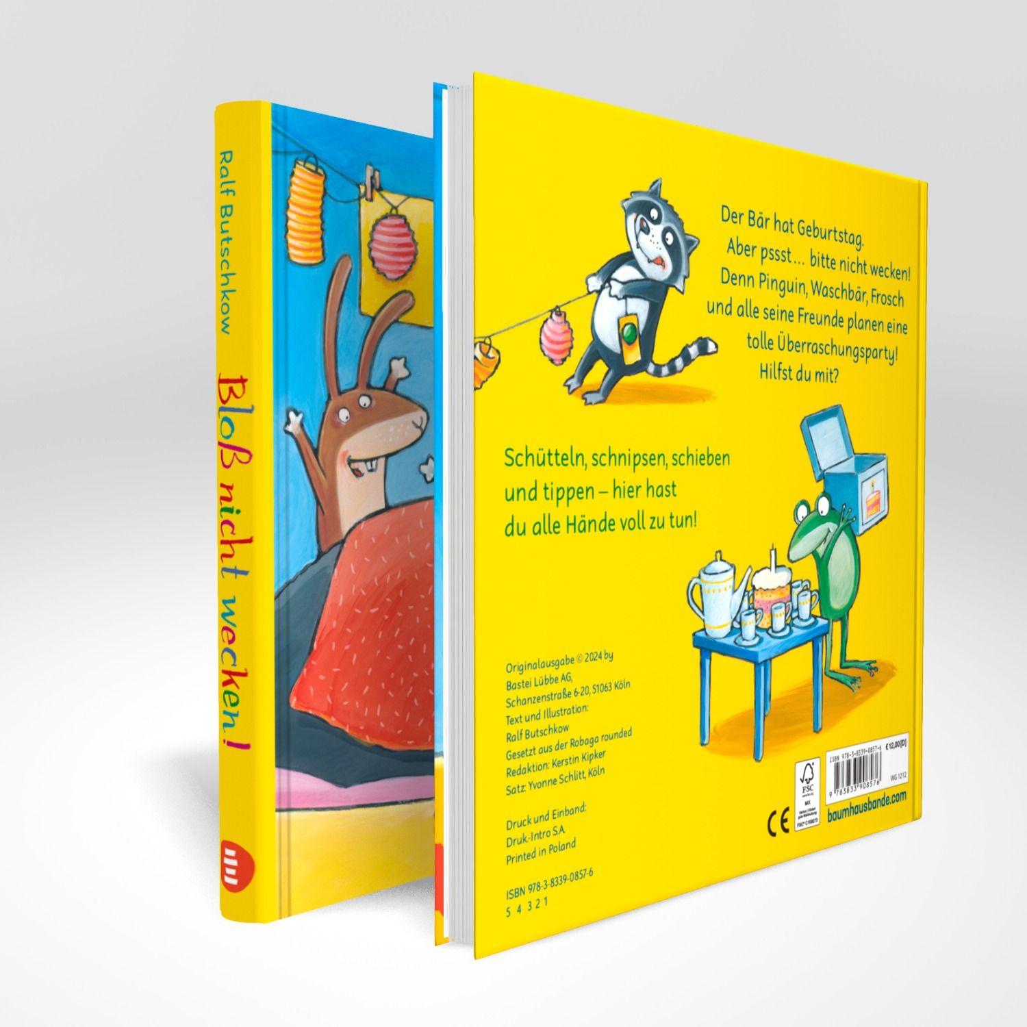 Beispielinhalt (Bild) Bloß nicht wecken!