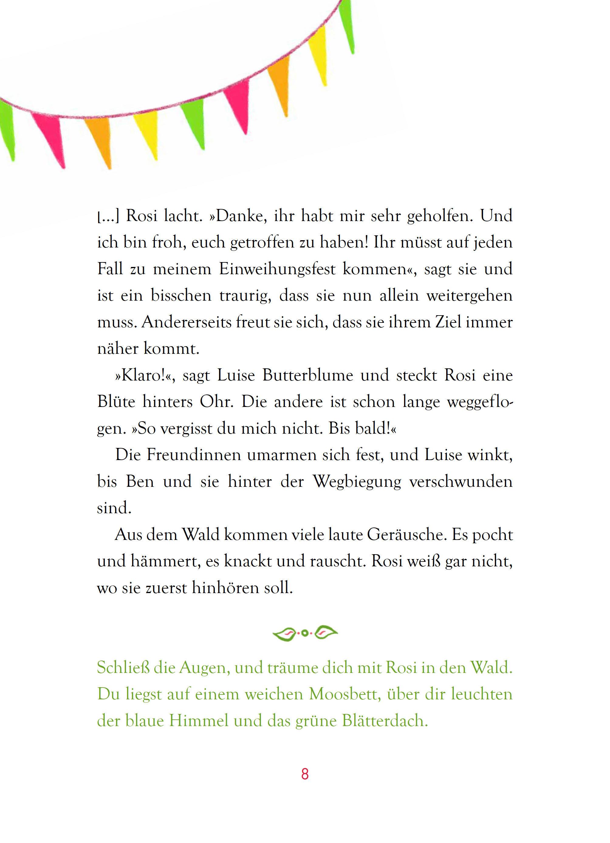 Beispielinhalt (Bild) Komm mit Rosi Maulwurf auf Traumreise