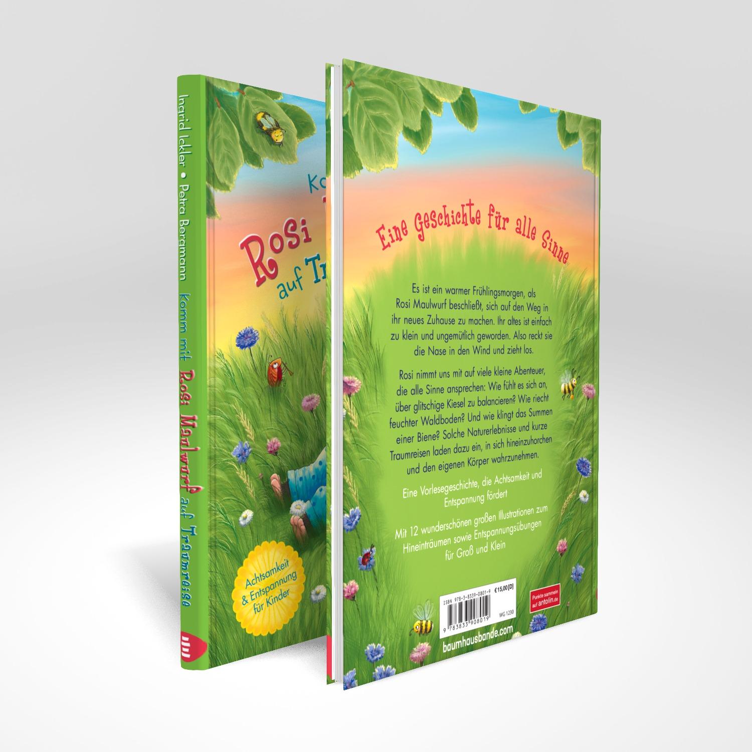 Beispielinhalt (Bild) Komm mit Rosi Maulwurf auf Traumreise