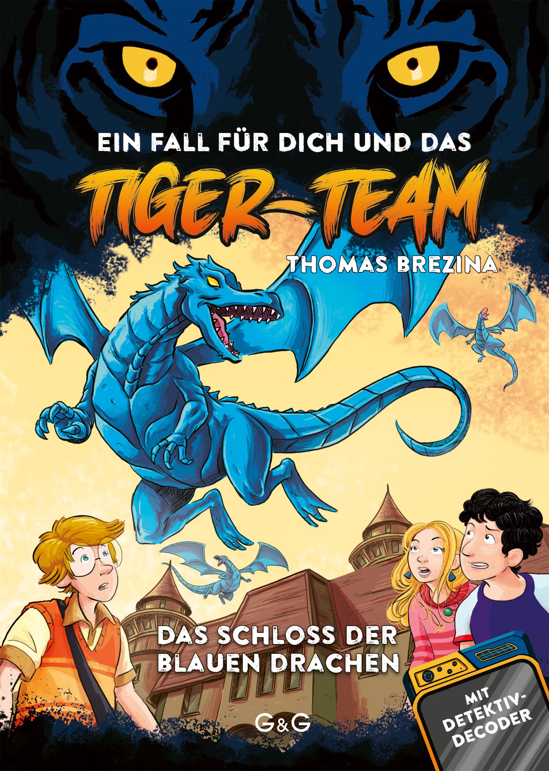Vorderes Coverbild Tiger-Team - Das Schloss der blauen Drachen