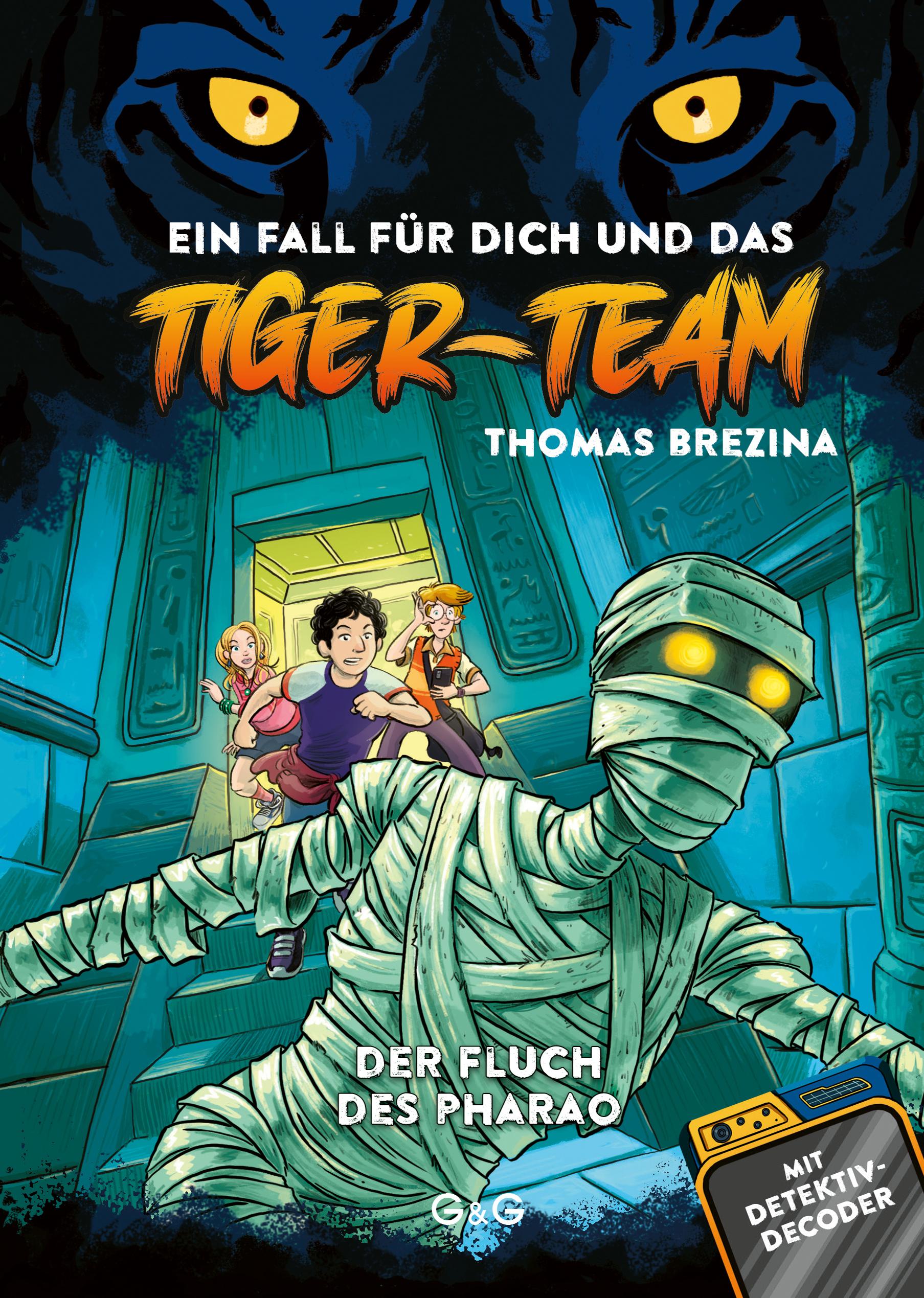 Vorderes Coverbild Tiger-Team - Der Fluch des Pharao