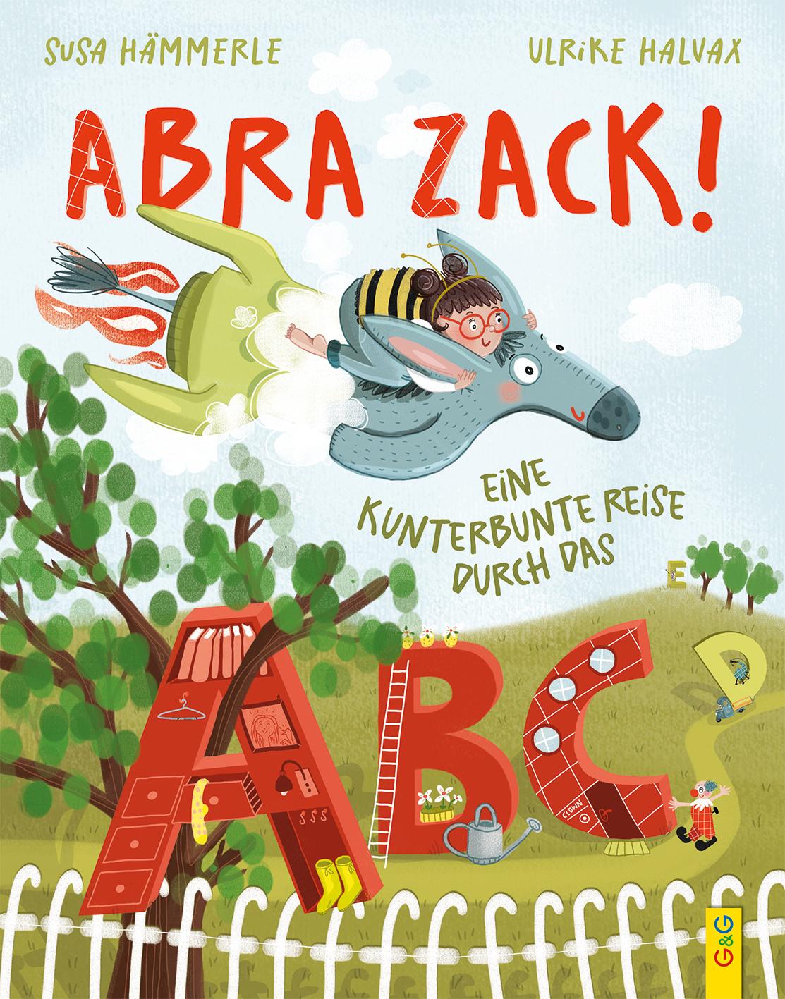 Vorderes Coverbild ABRA ZACK! Eine kunterbunte Reise durch das ABC