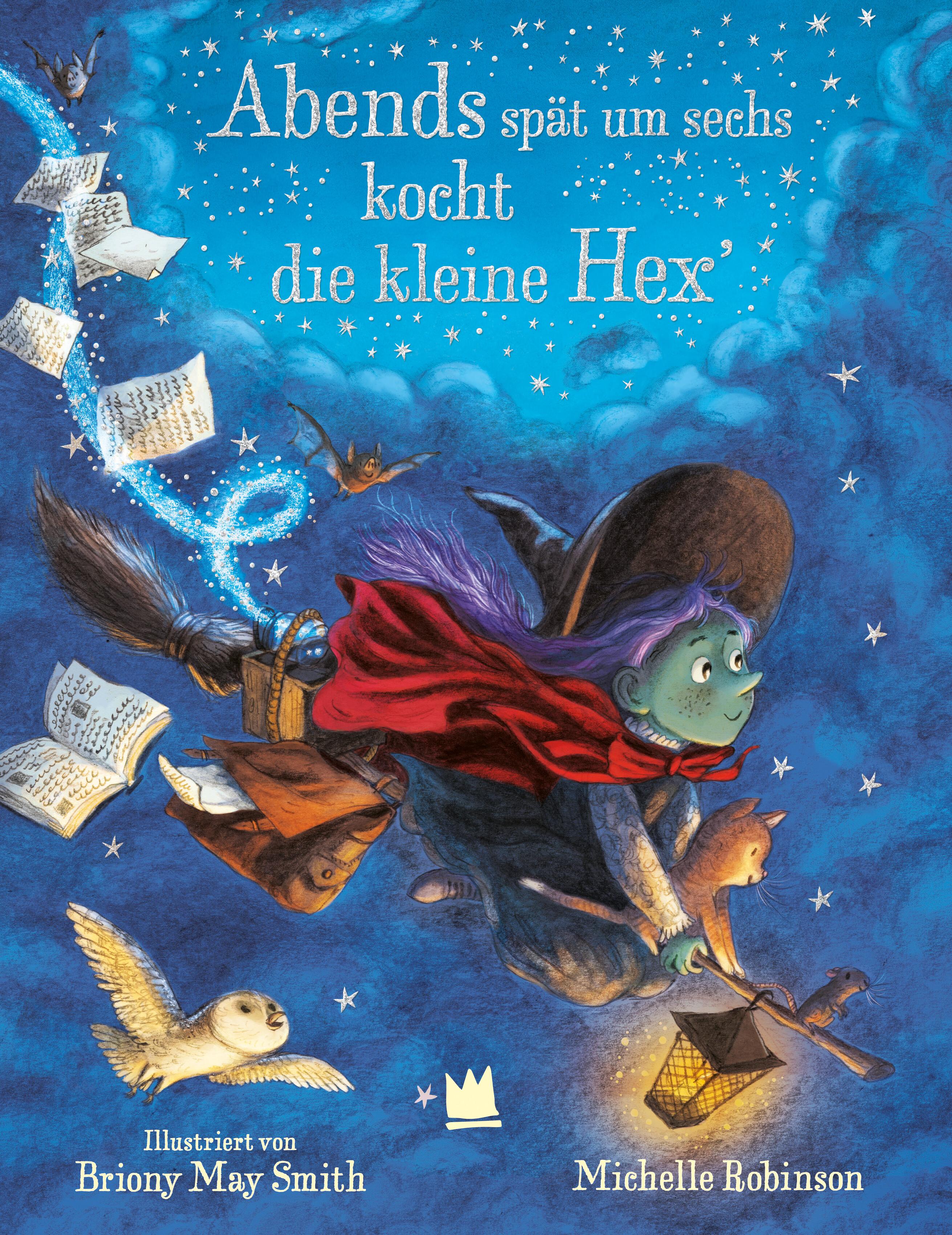 Vorderes Coverbild Abends spät um sechs kocht die kleine Hex'
