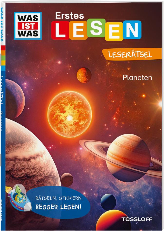 Vorderes Coverbild WAS IST WAS Erstes Lesen. Leserätsel Planeten