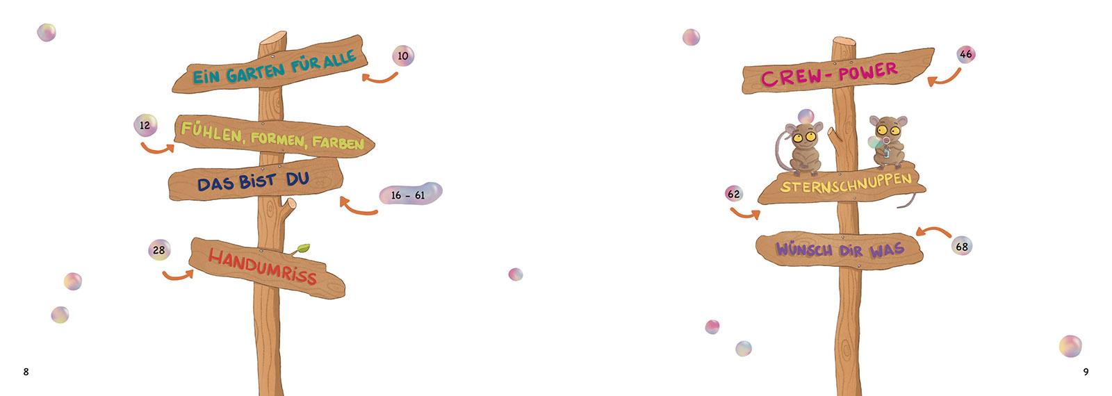 Beispielinhalt (Bild) Freundebuch Meine Mini-Crew