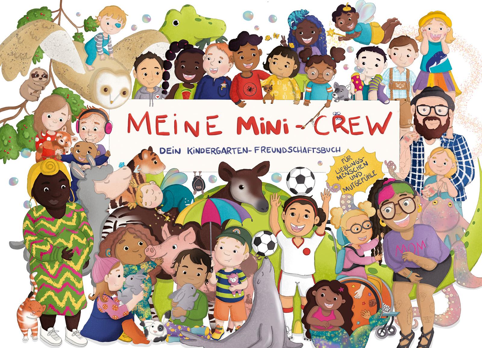 Vorderes Coverbild Freundebuch Meine Mini-Crew