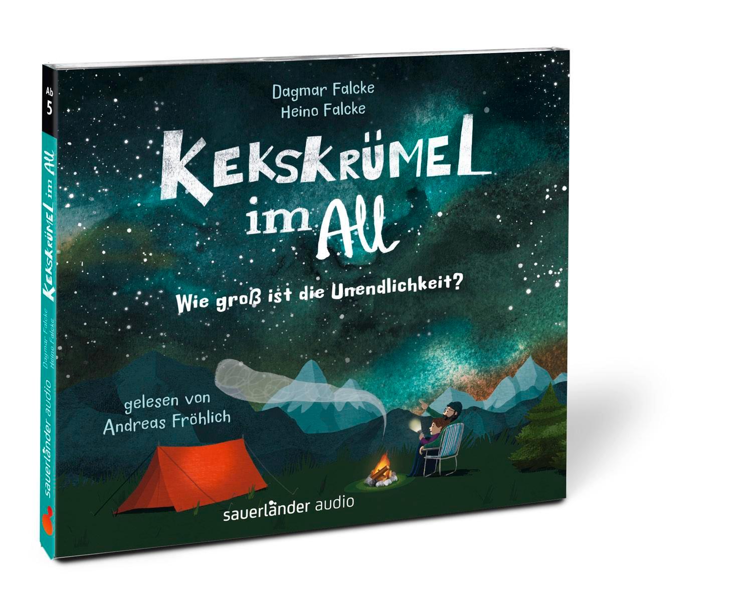 Beispielinhalt (Bild) Kekskrümel im All. Wie groß ist die Unendlichkeit?