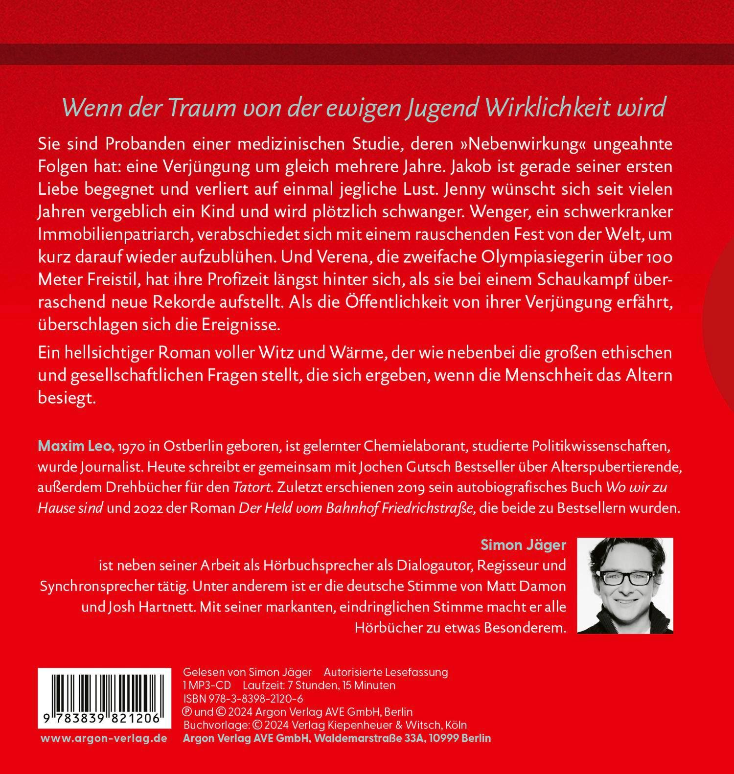Rückseitencover Wir werden jung sein