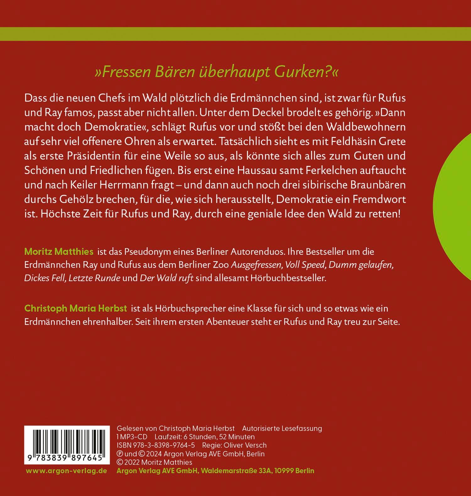 Rückseitencover Da ist was im Busch