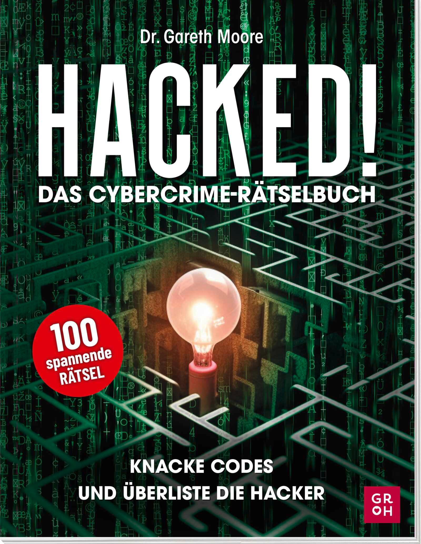 Vorderes Coverbild Hacked! Das Cybercrime-Rätselbuch