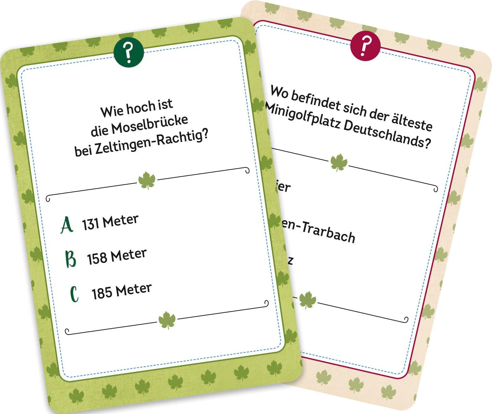 Beispielinhalt (Bild) Wer hätte das gedacht?! Das Unnützes-Wissen-Quiz Mosel, Eifel und Hunsrück