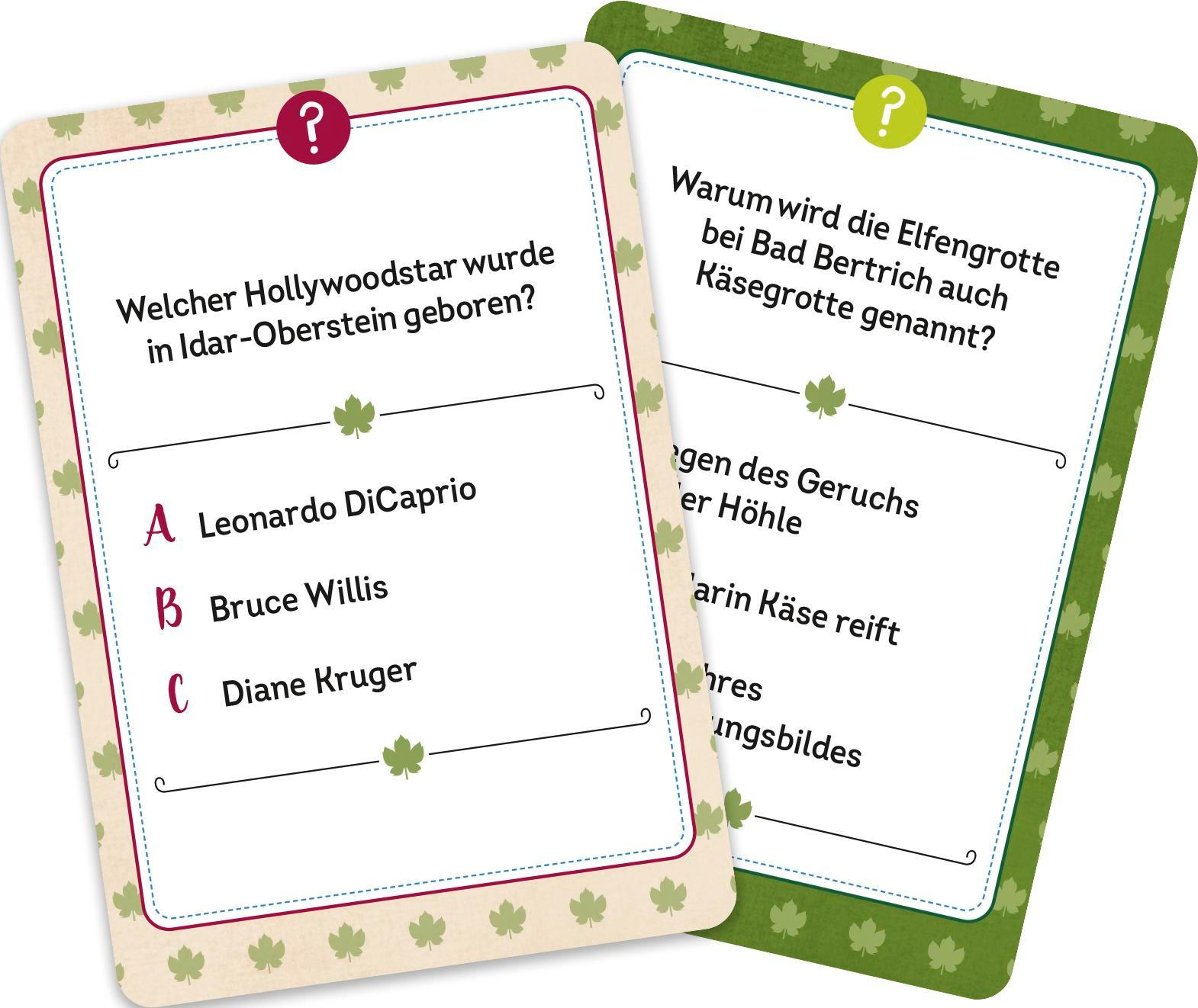 Beispielinhalt (Bild) Wer hätte das gedacht?! Das Unnützes-Wissen-Quiz Mosel, Eifel und Hunsrück