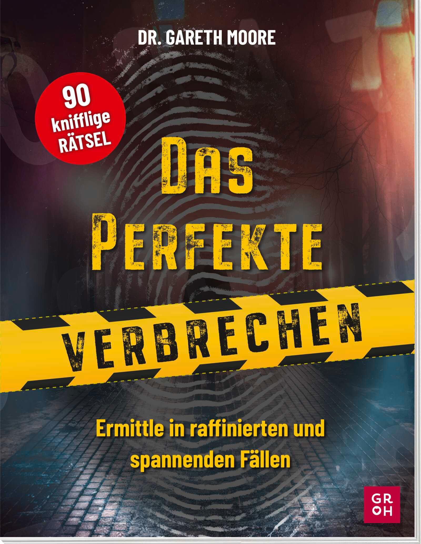 Vorderes Coverbild Das perfekte Verbrechen-Rätselbuch