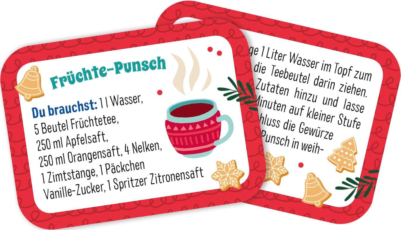 Beispielinhalt (Bild) 24 bunte Ideen für die Adventszeit