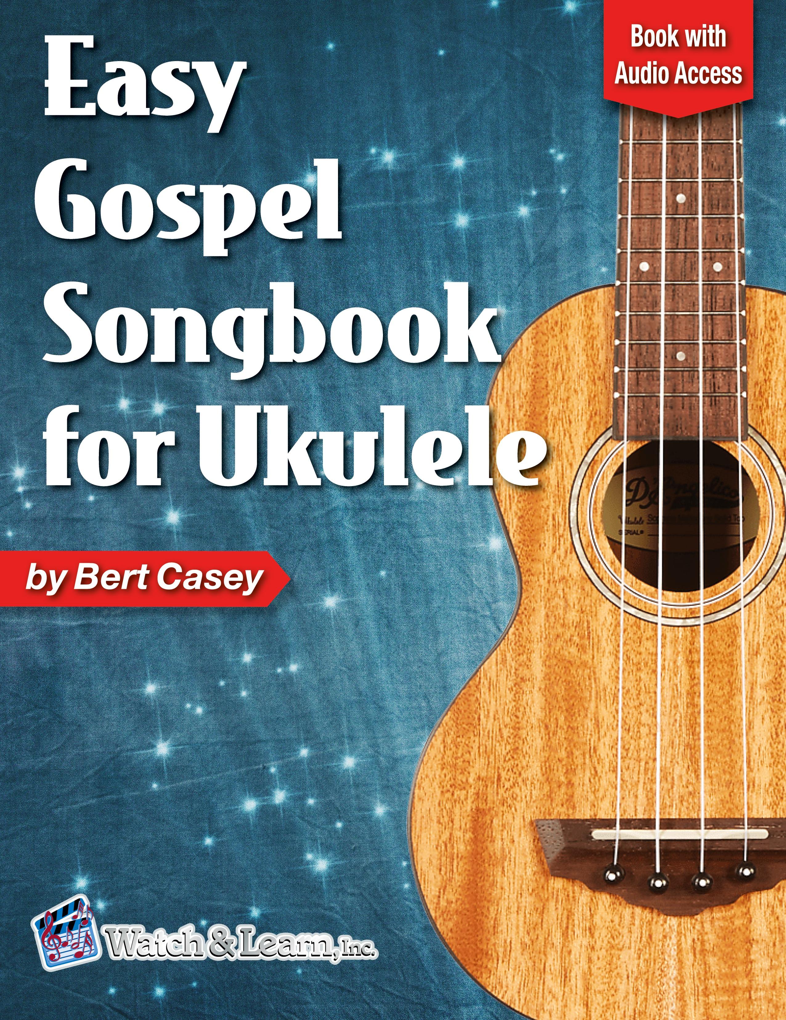 Vorderes Coverbild Easy Gospel Songbook for Ukulele Book with Online Audio Access