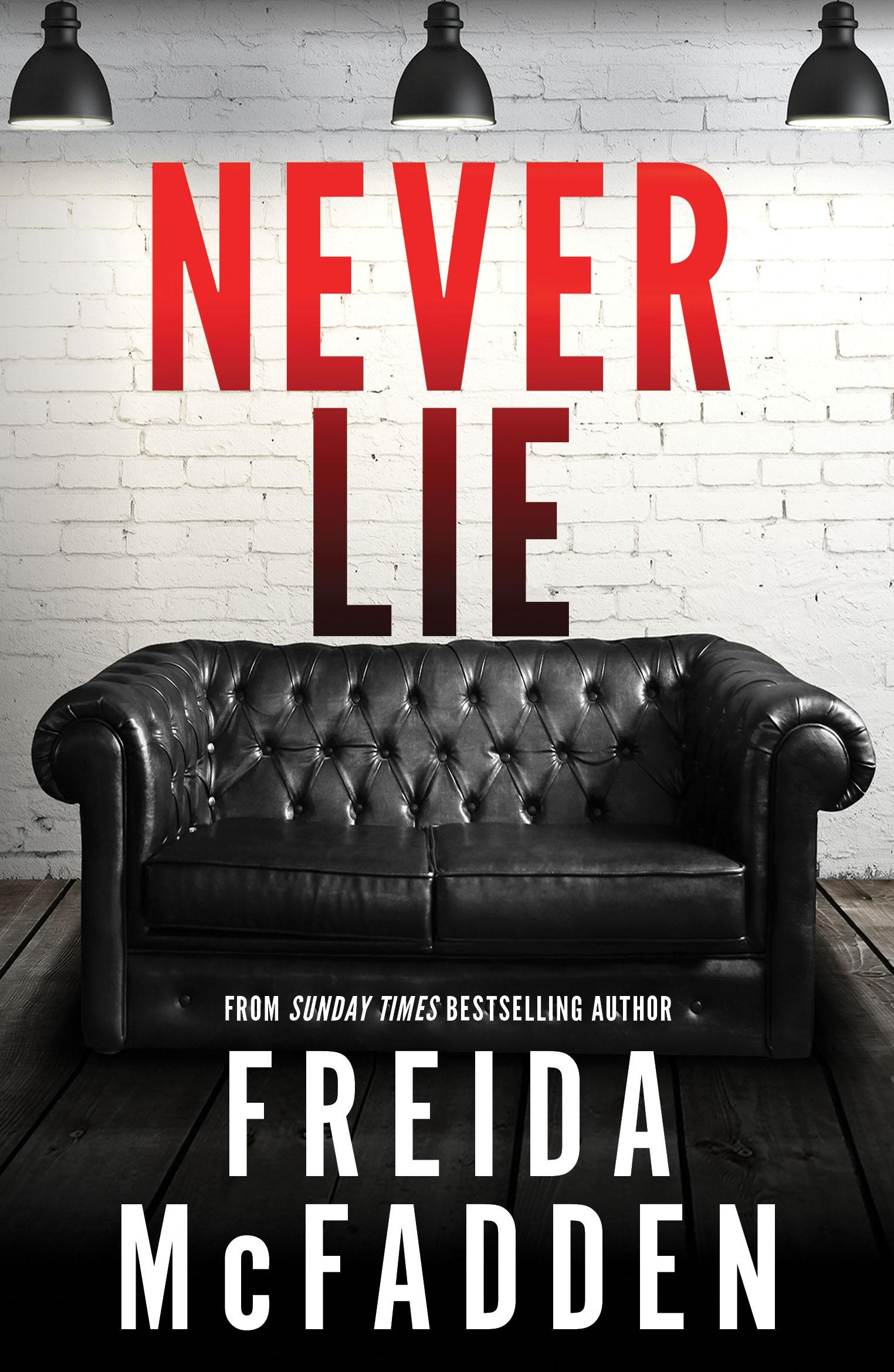 Vorderes Coverbild Never Lie